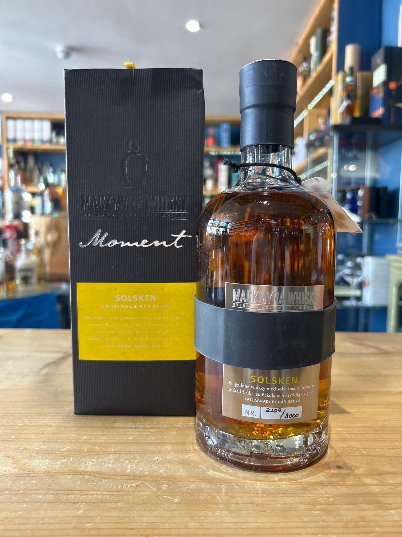 Isla's Bar - Mackmyra Moment Solsken 2.5cl  52.6%