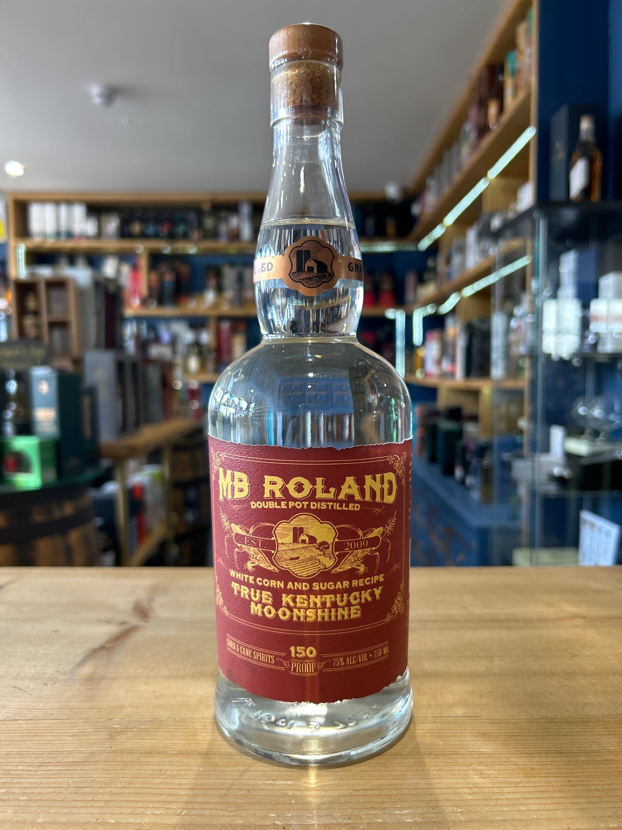 MB Roland True Kentucky Moonshine 150 Proof 75cl 75%