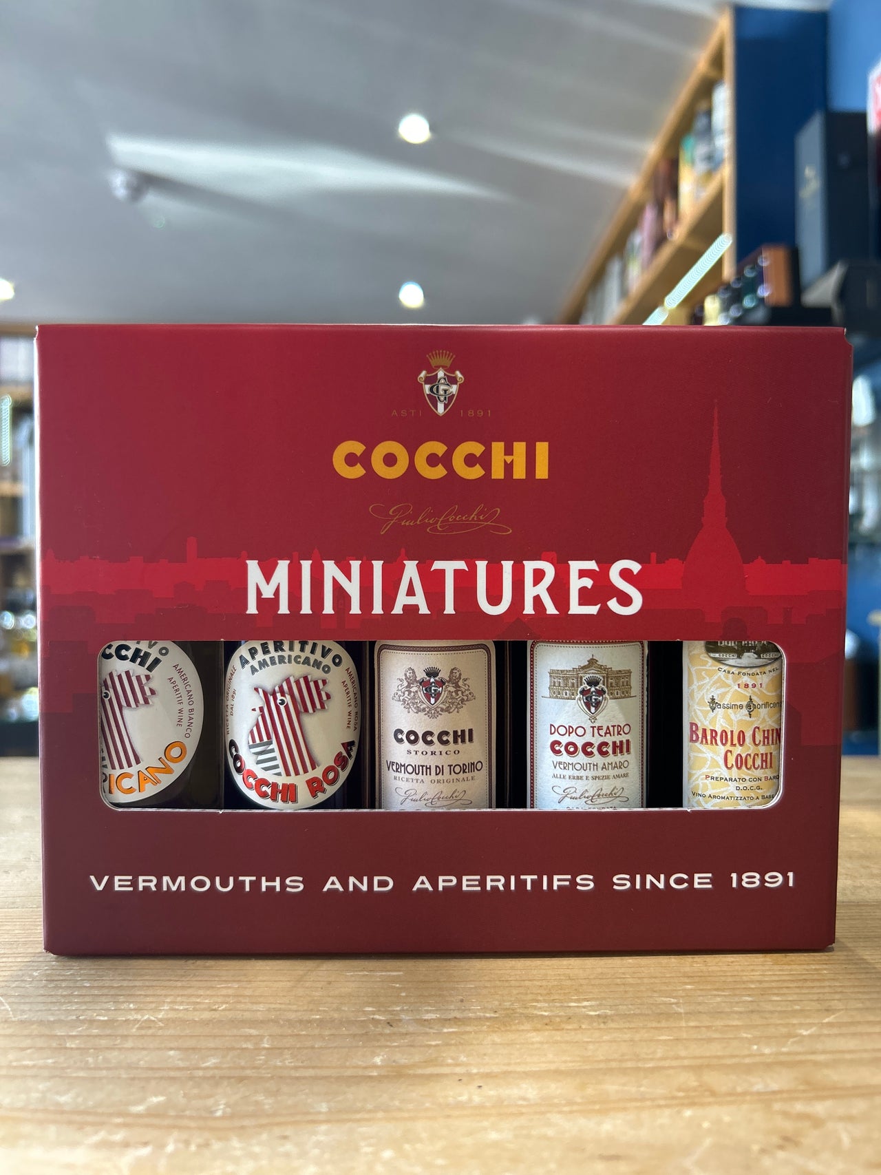 Cocchi Vermouth & Aperitif Gift Set 5 x 5cl