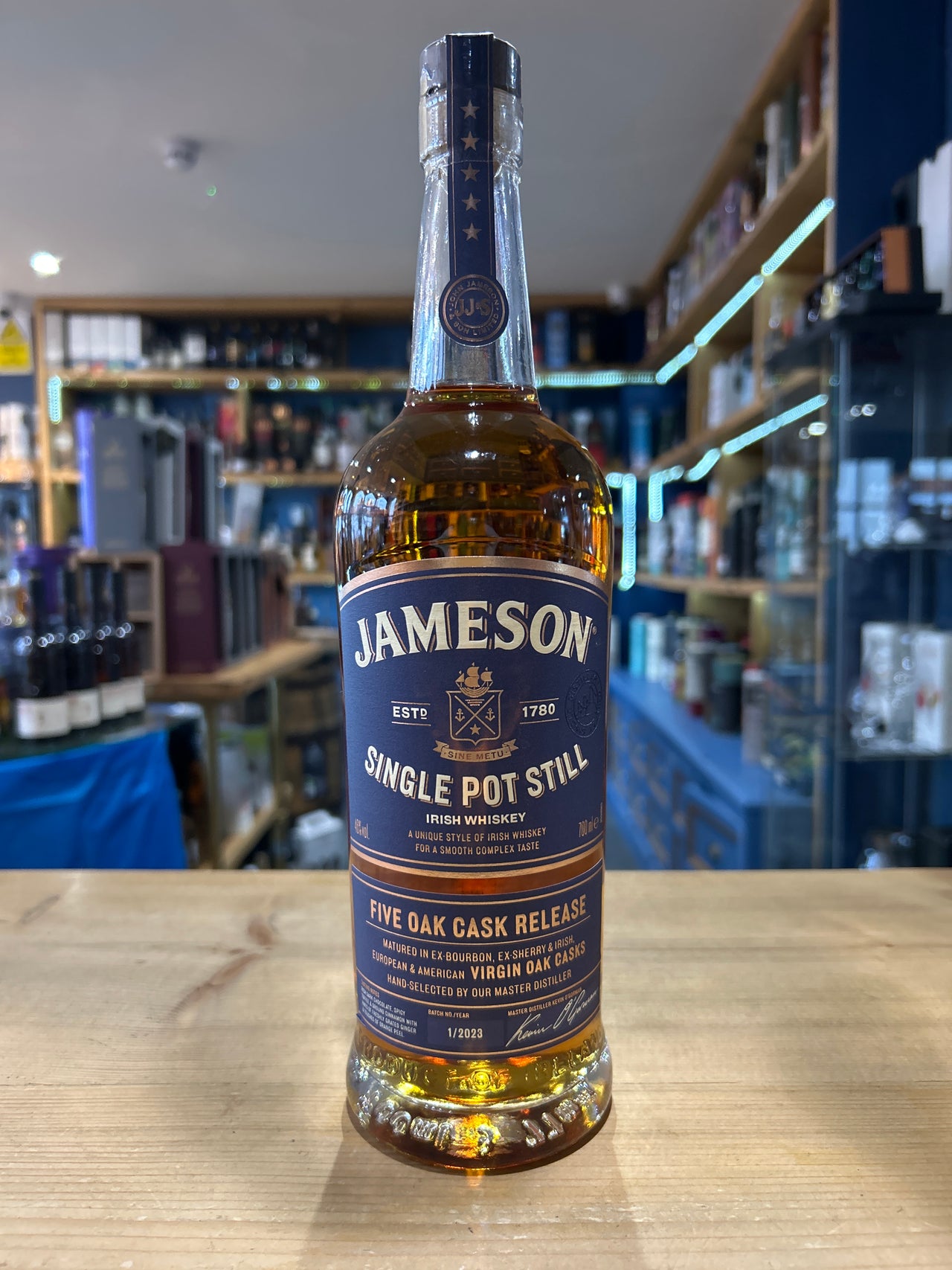 Jameson Single Pot Still Irish Whiskey 70cl 46%