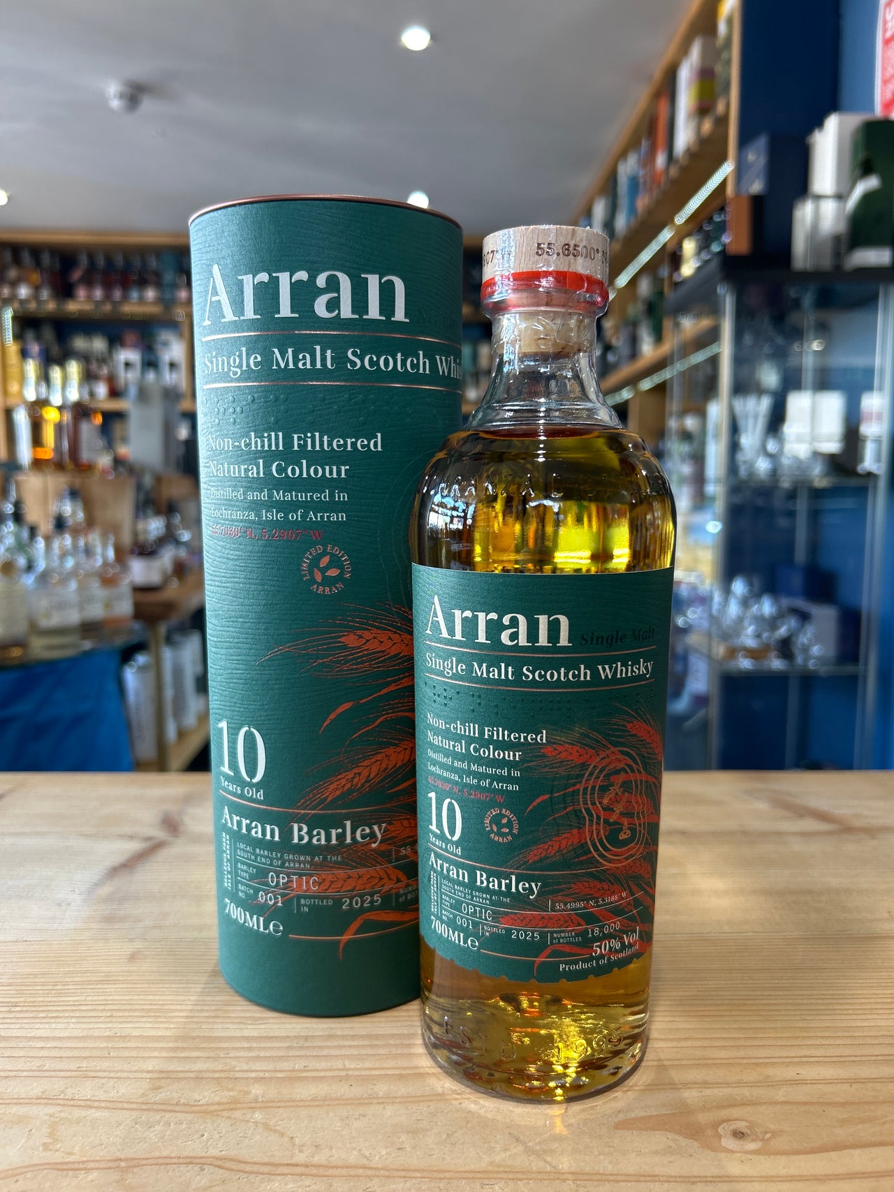 Arran 10 Year Old Local Barley 70cl 50%