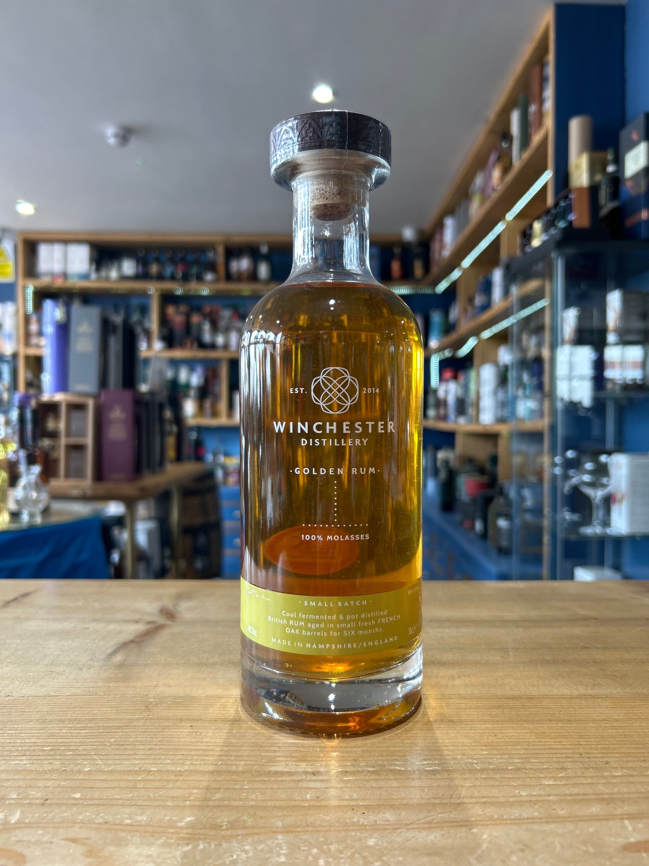 Winchester Distillery Golden Rum 70cl 40%