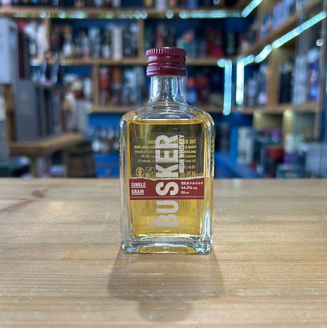 Busker Single Grain Irish Whiskey 5cl 44.3%