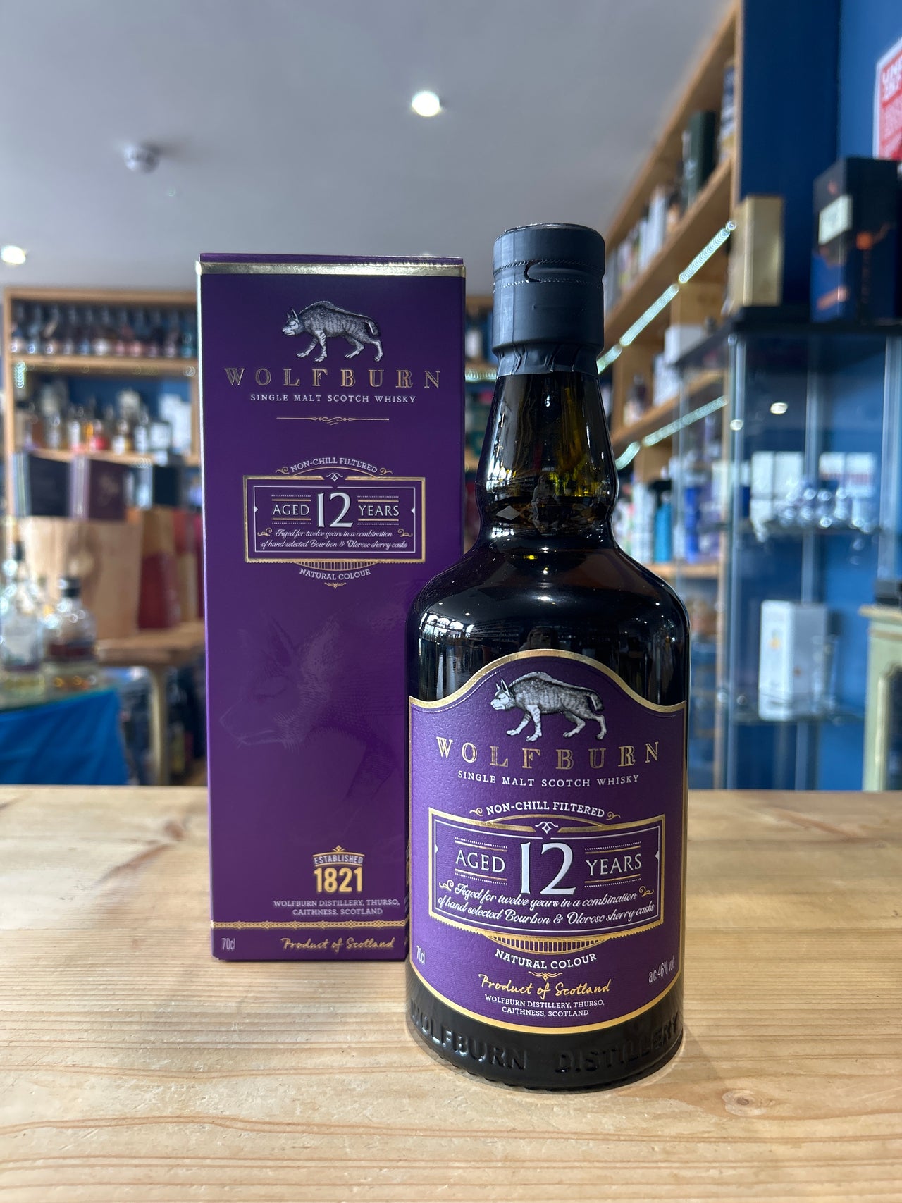 Wolfburn Aged 12 Years 70cl 46%