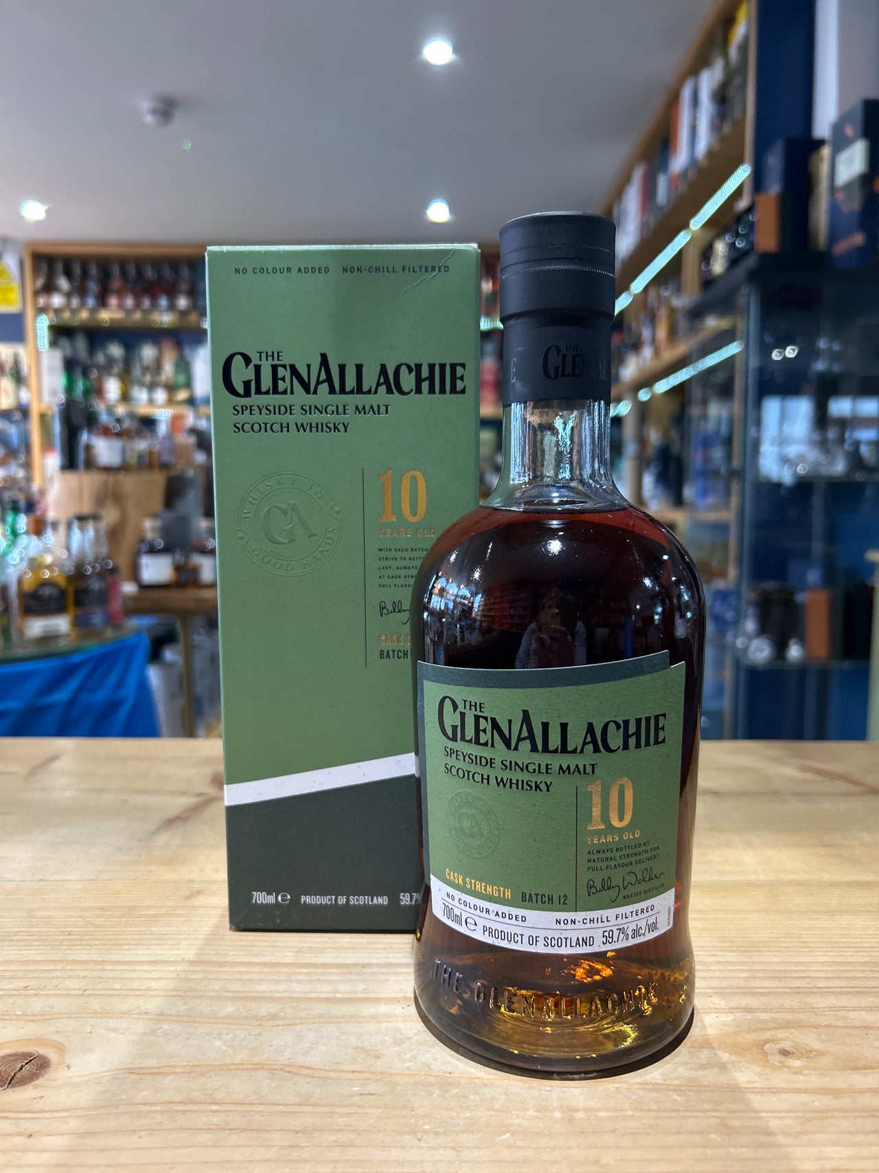 GlenAllachie 10 year old cask strength batch 12 70cl 59.7%