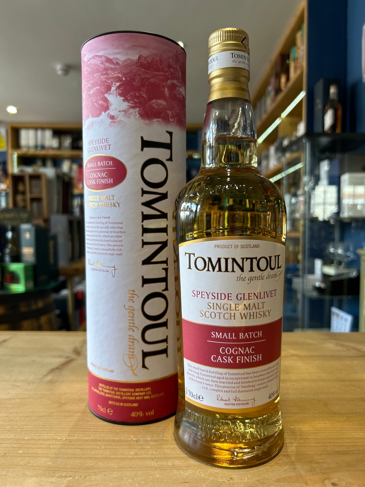 Tomintoul Small Batch Cognac Cask Finish 70cl 40%