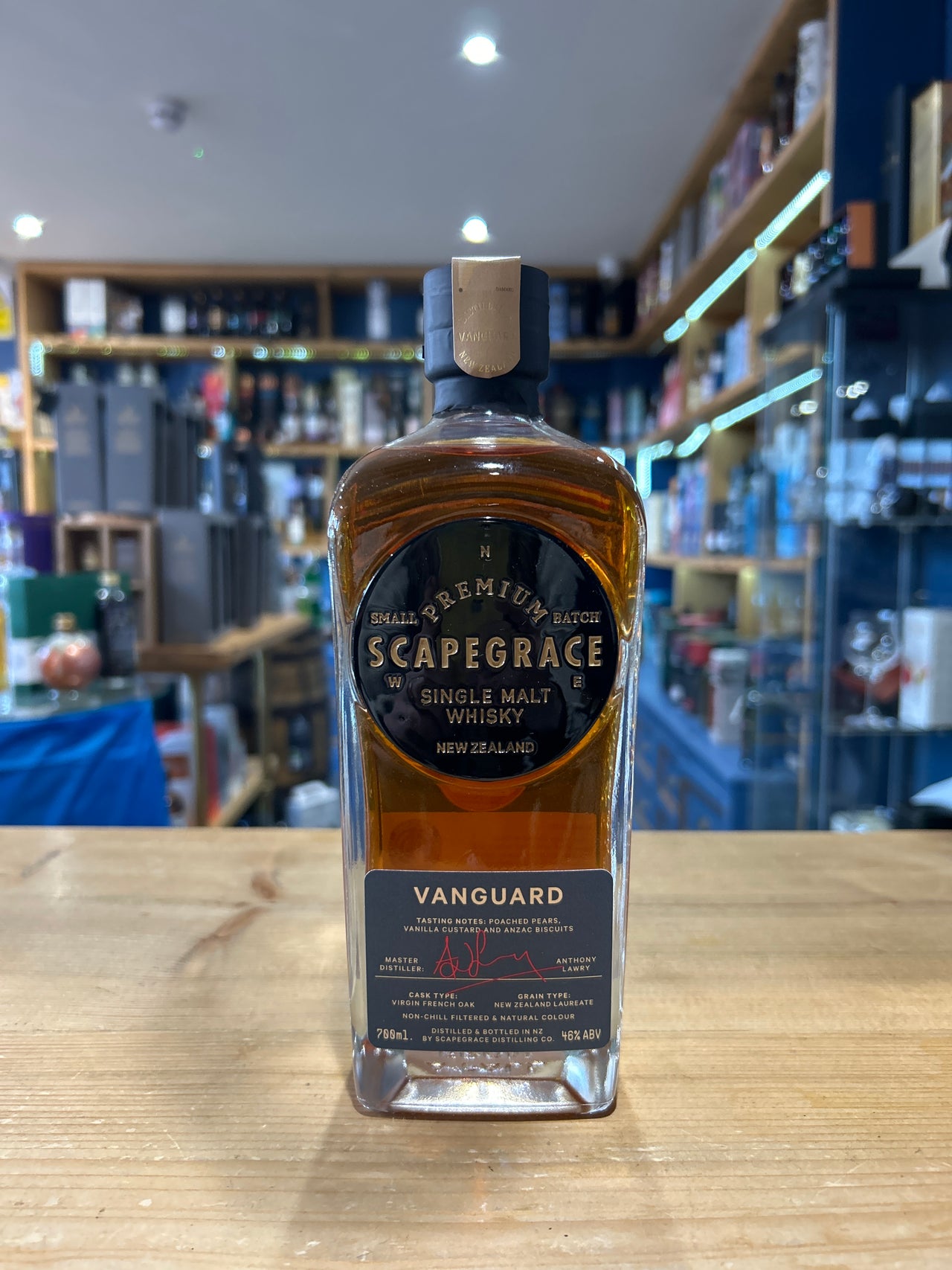 Scapegrace Vanguard New Zealand Single Malt Whisky 70cl 46%