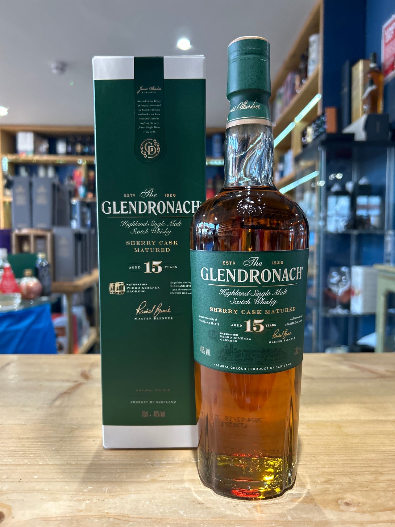 Glendronach 15 Year Old 70cl 46%