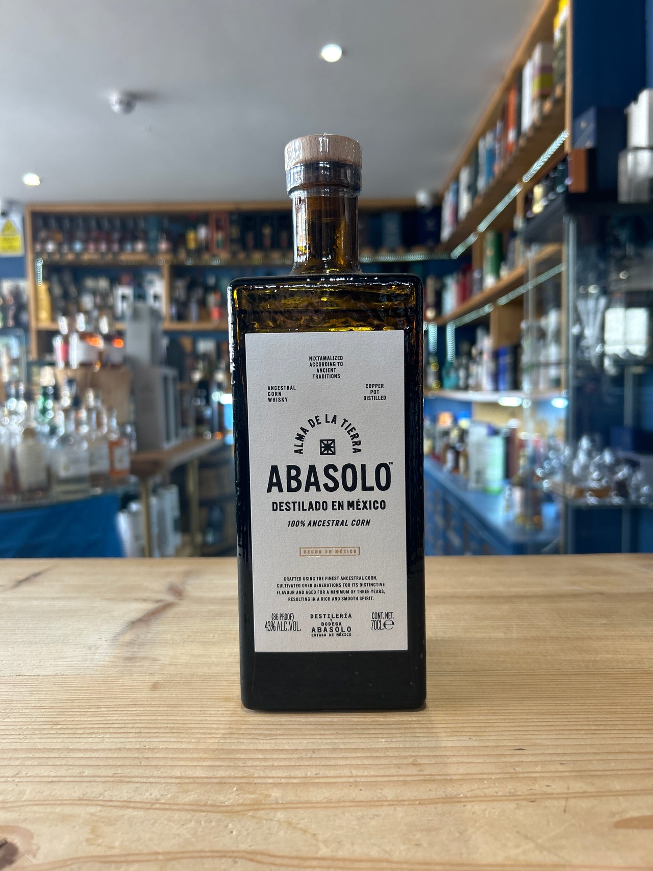 Abasolo Mexican Corn Whisky 70cl 43%
