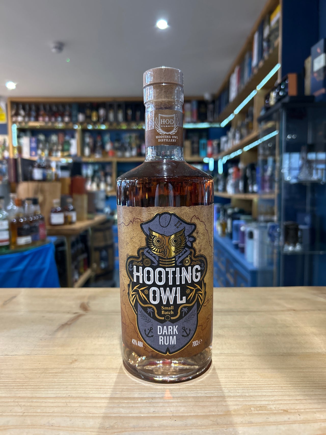 Hooting Owl Dark Rum 70cl 42%