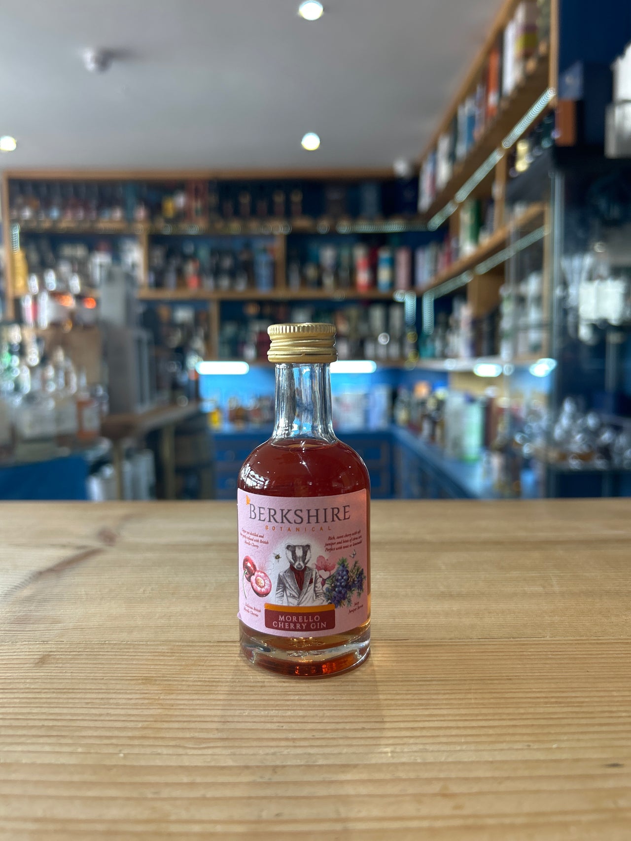 Berkshire Morello Cherry Gin 5cl 40.3%