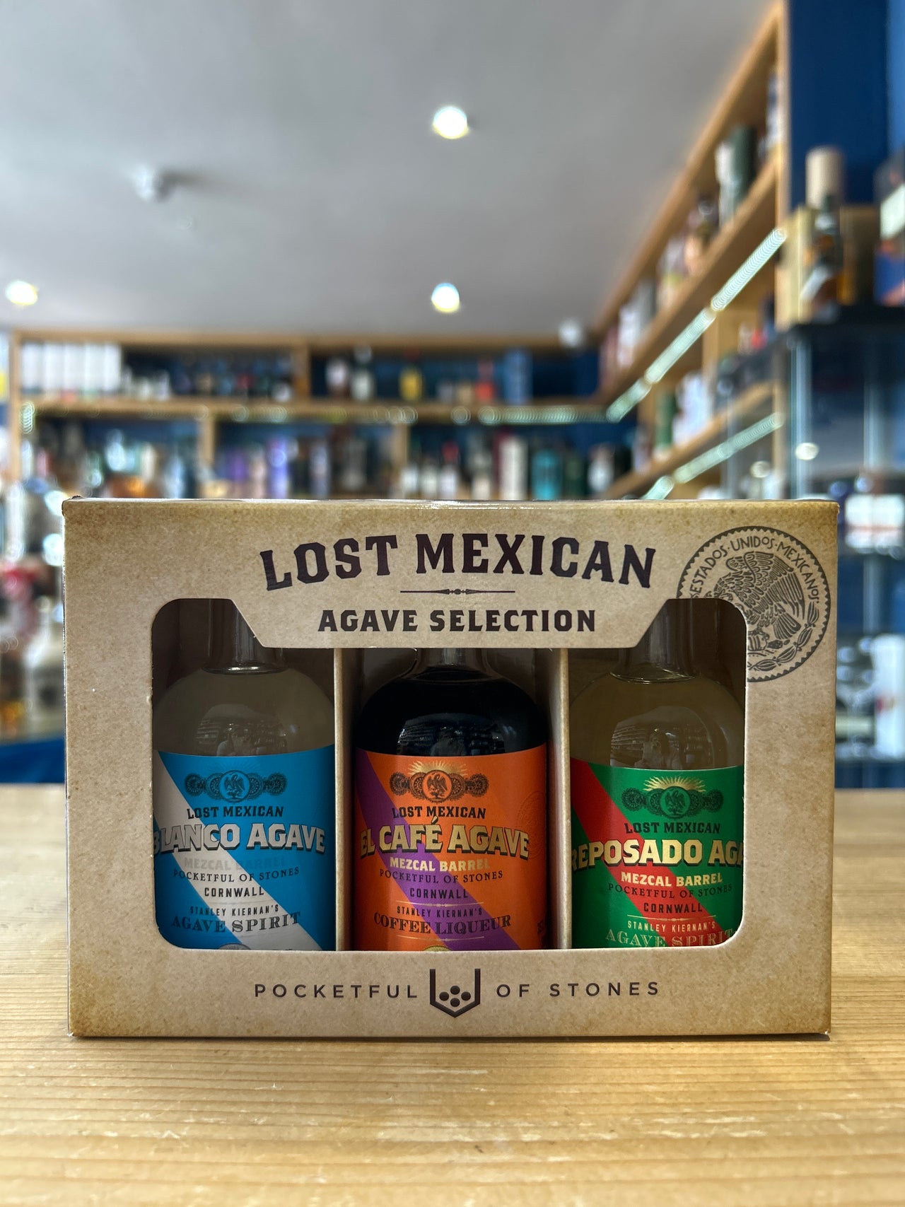 Lost Mexican Agave Miniature Gift Set 3 x 5cl