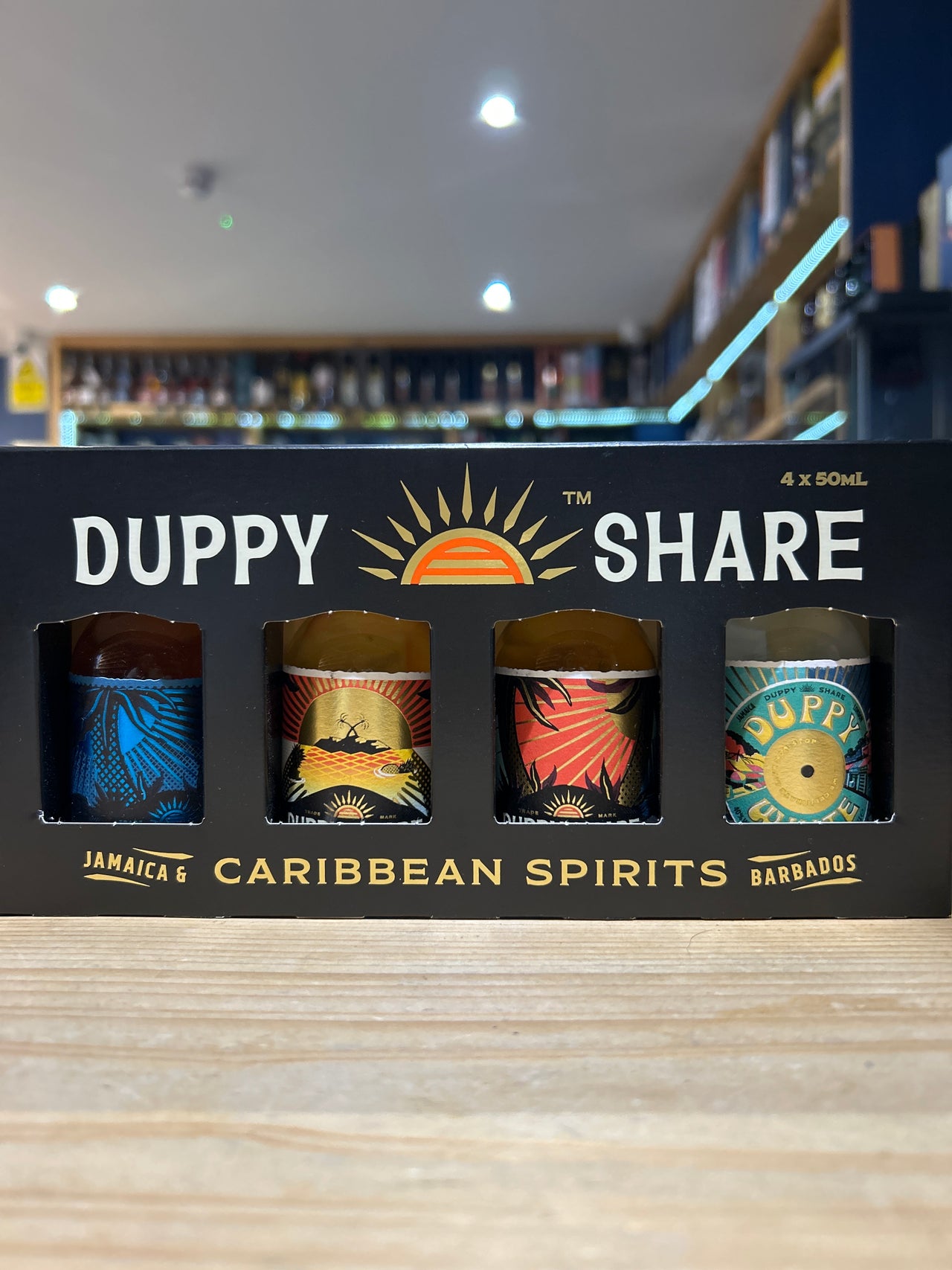 Duppy Share Caribbean Spirit Gift Set 4 x 5cl