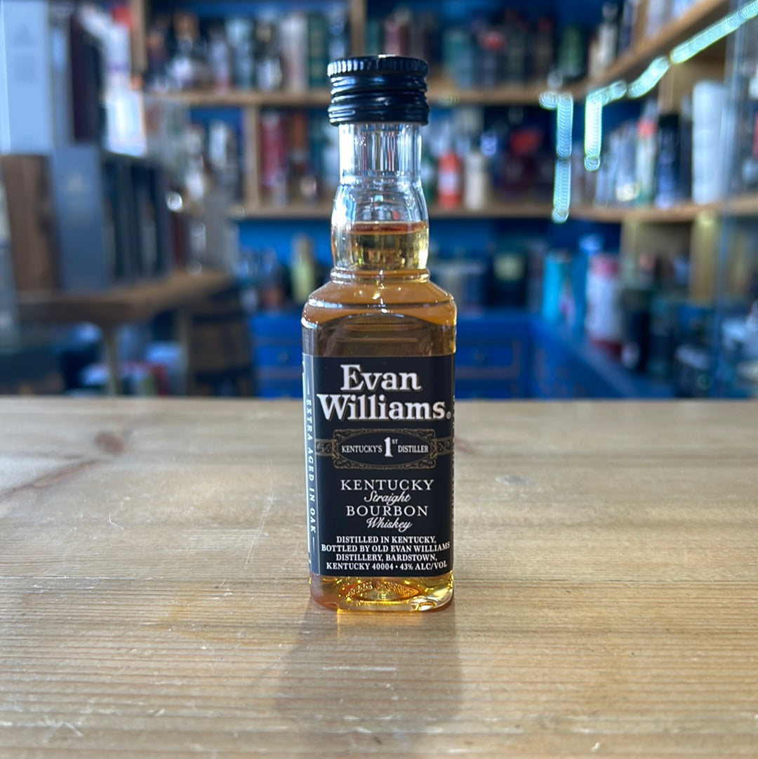 Evan Williams Kentucky Straight Bourbon 43% 5cl