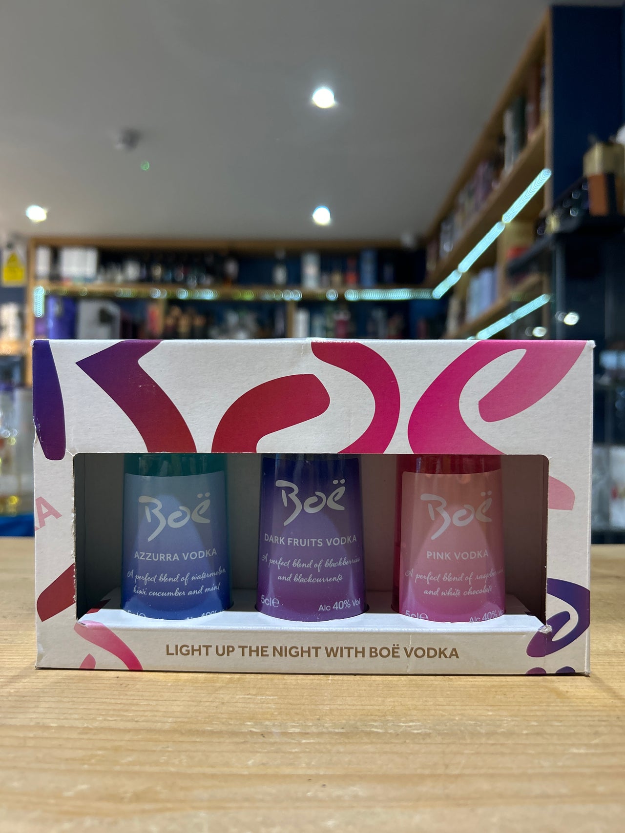 Boe Vodka Gift Set 3 x 5cl