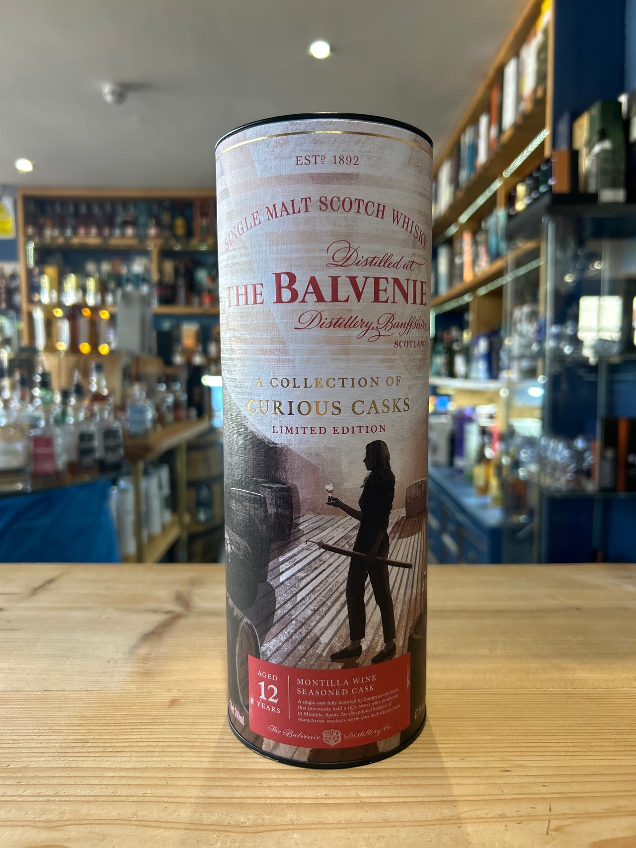 Balvenie Curious Casks Aged 12 Years Montilla Wine Seasoned Cask 70cl 47.3%