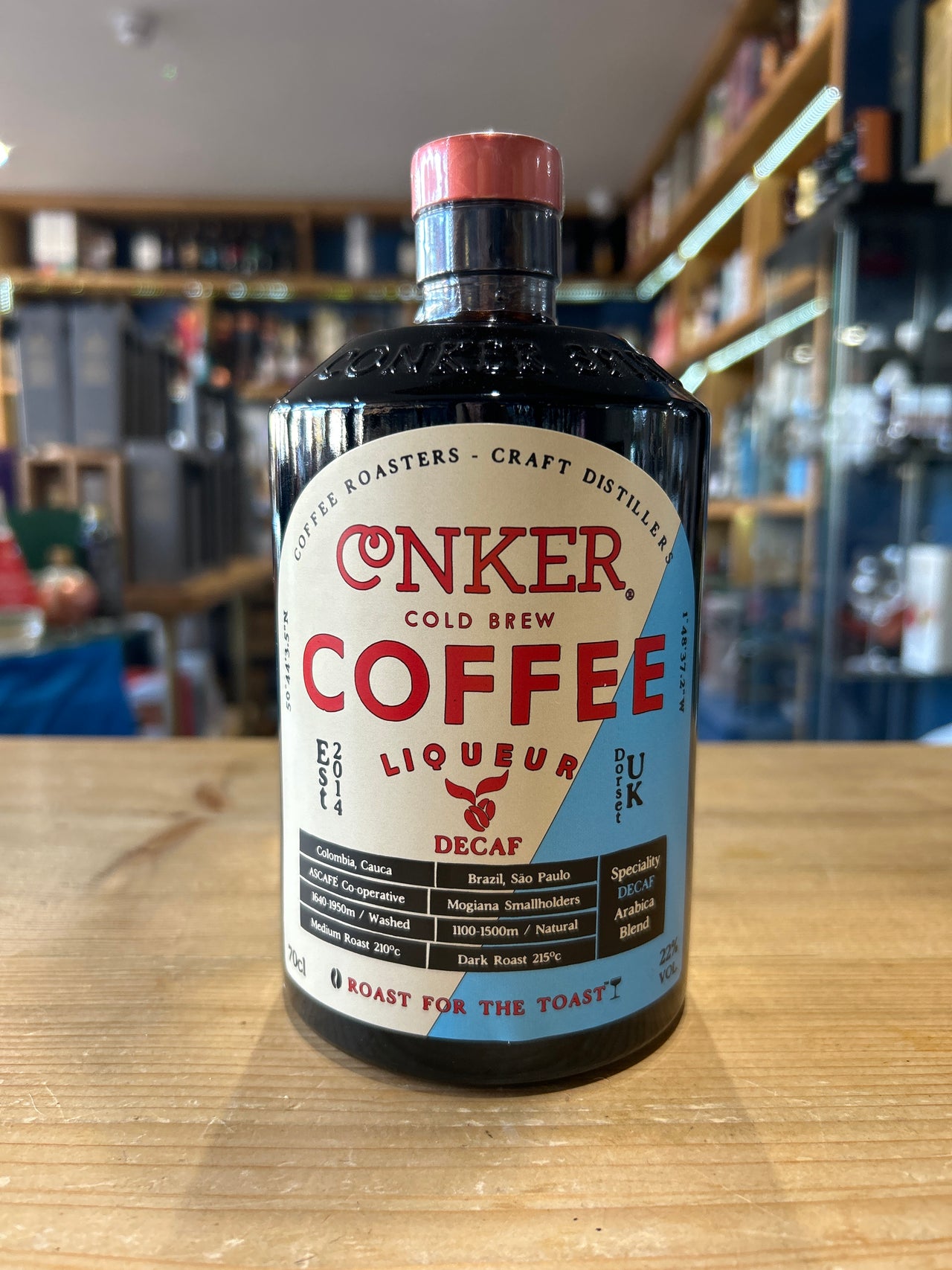 Conker Decaf Cold Brew Liqueur 70cl 22%