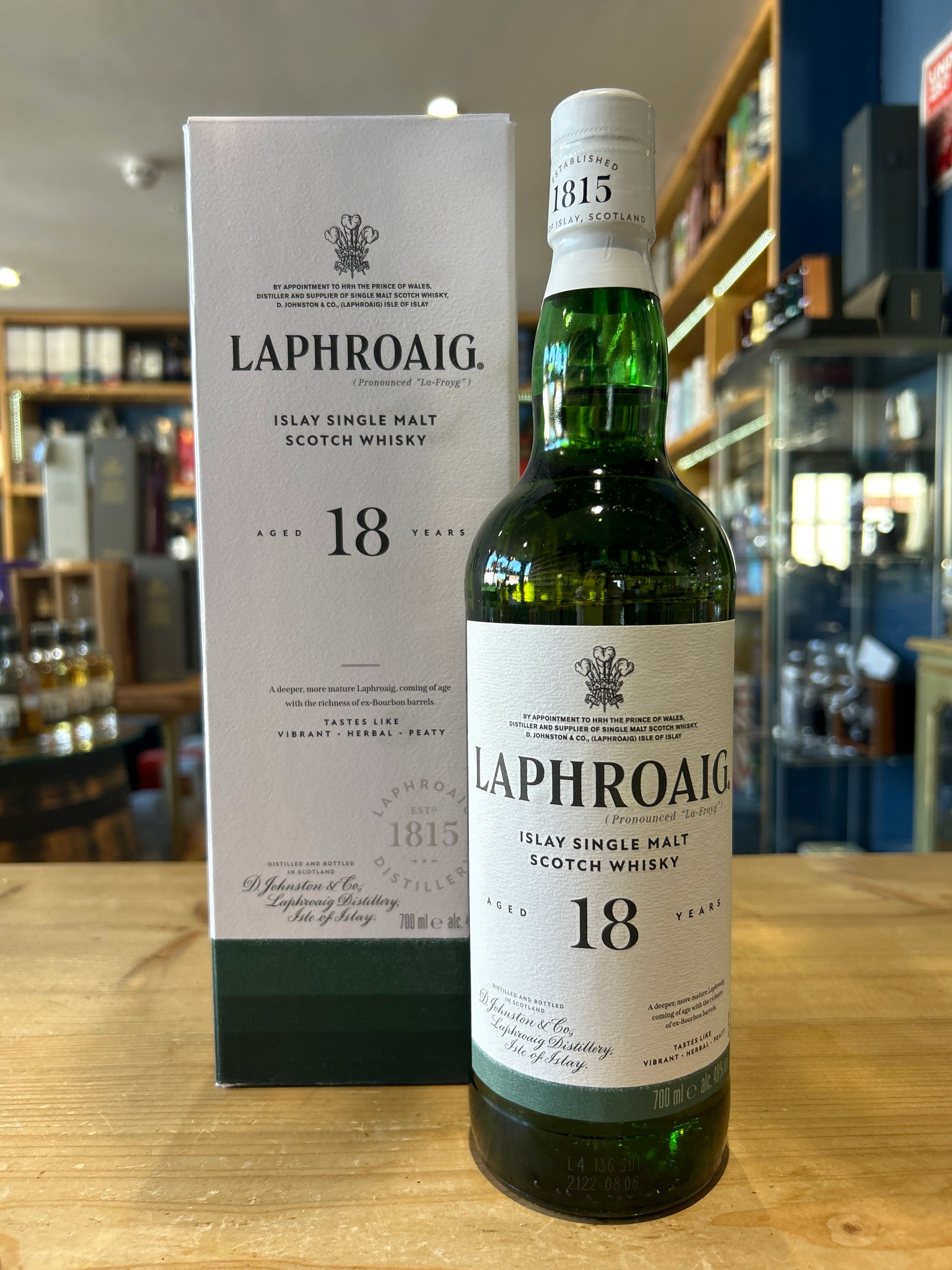 Laphroaig 18 year old Islay whisky