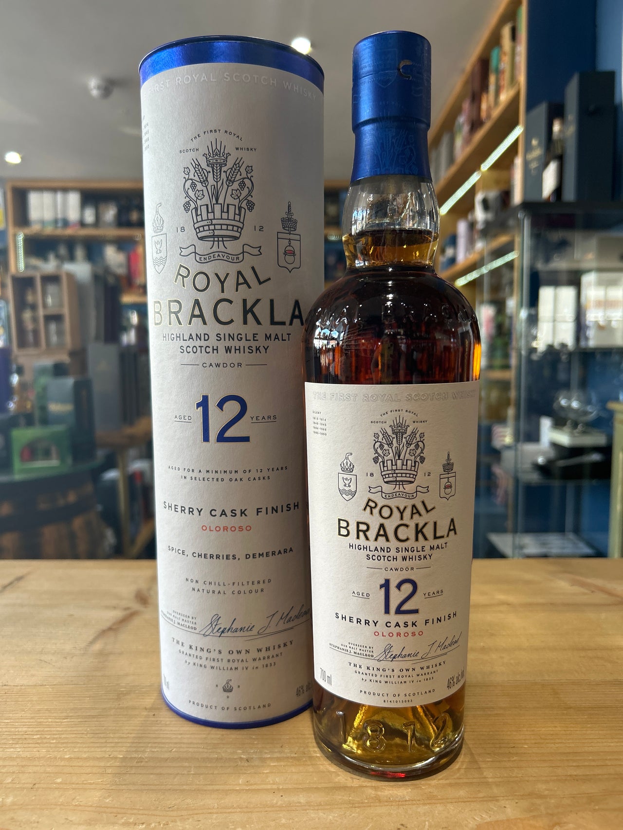 Royal Brackla 12 Year Old Malt Scotch Whisky 70cl 46%