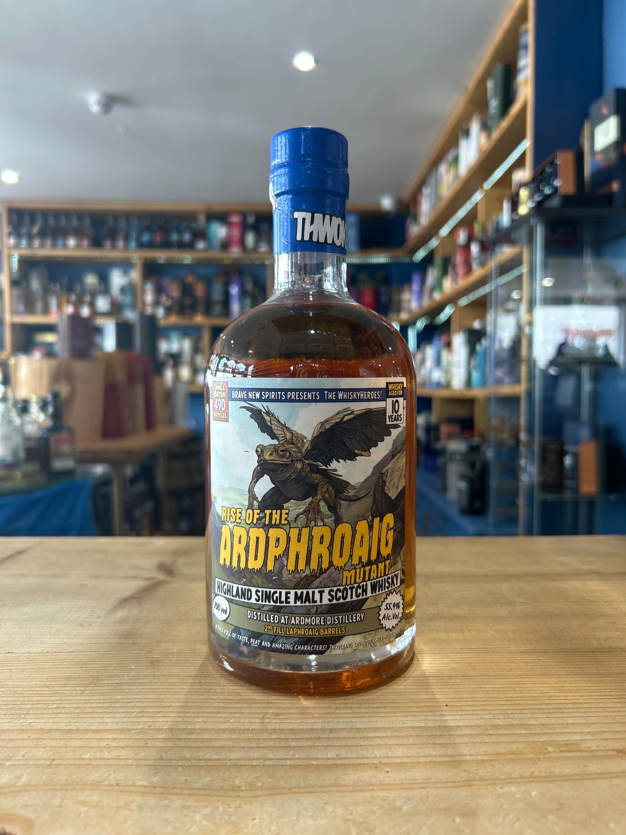 Brave New Spirits Rise of the Ardphroaig Mutant 10 Year old Ardmore 70cl 55.9%⁹
