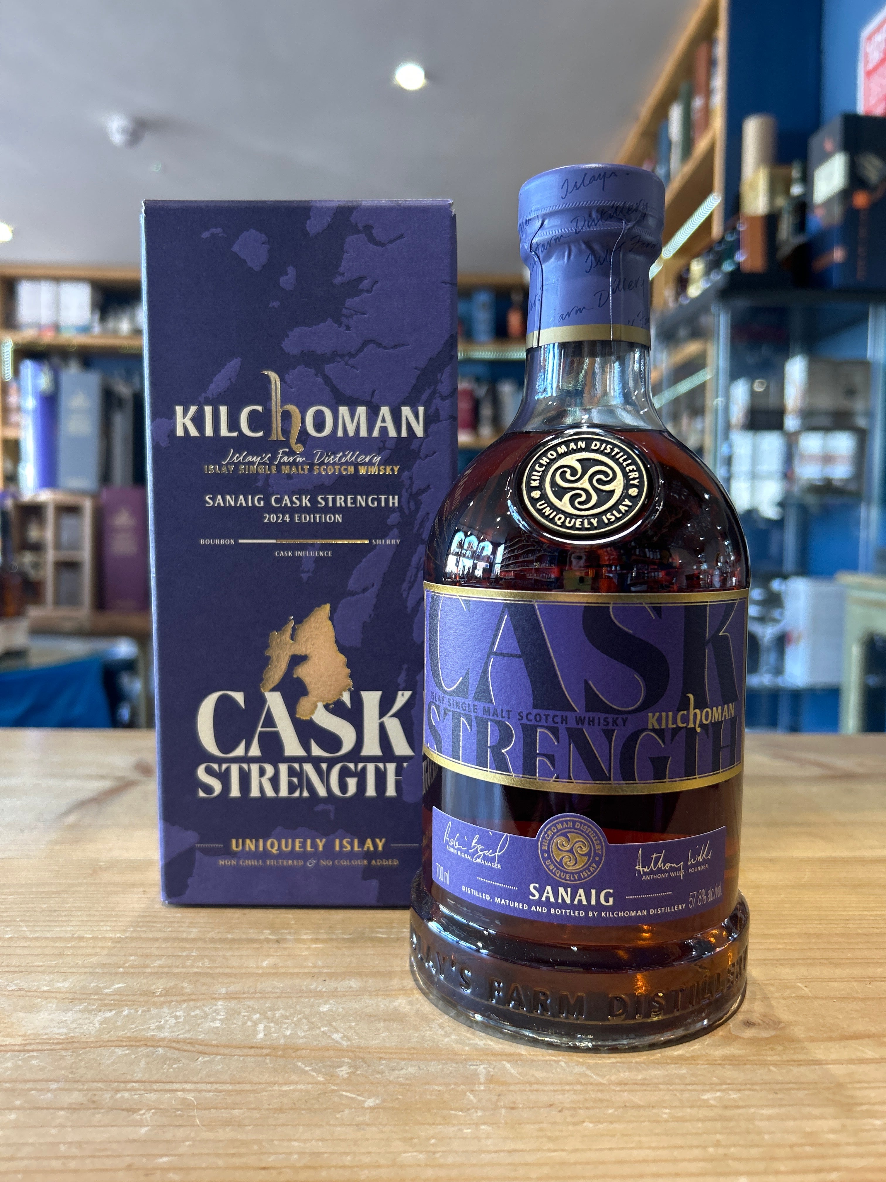 Kilchoman Sanaig Cask Strength 2024 Edition 70cl 57.8%