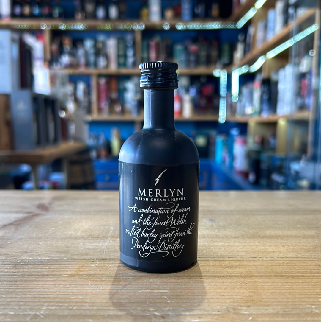 Merlyn Welsh Cream Liqueur 5cl 17%