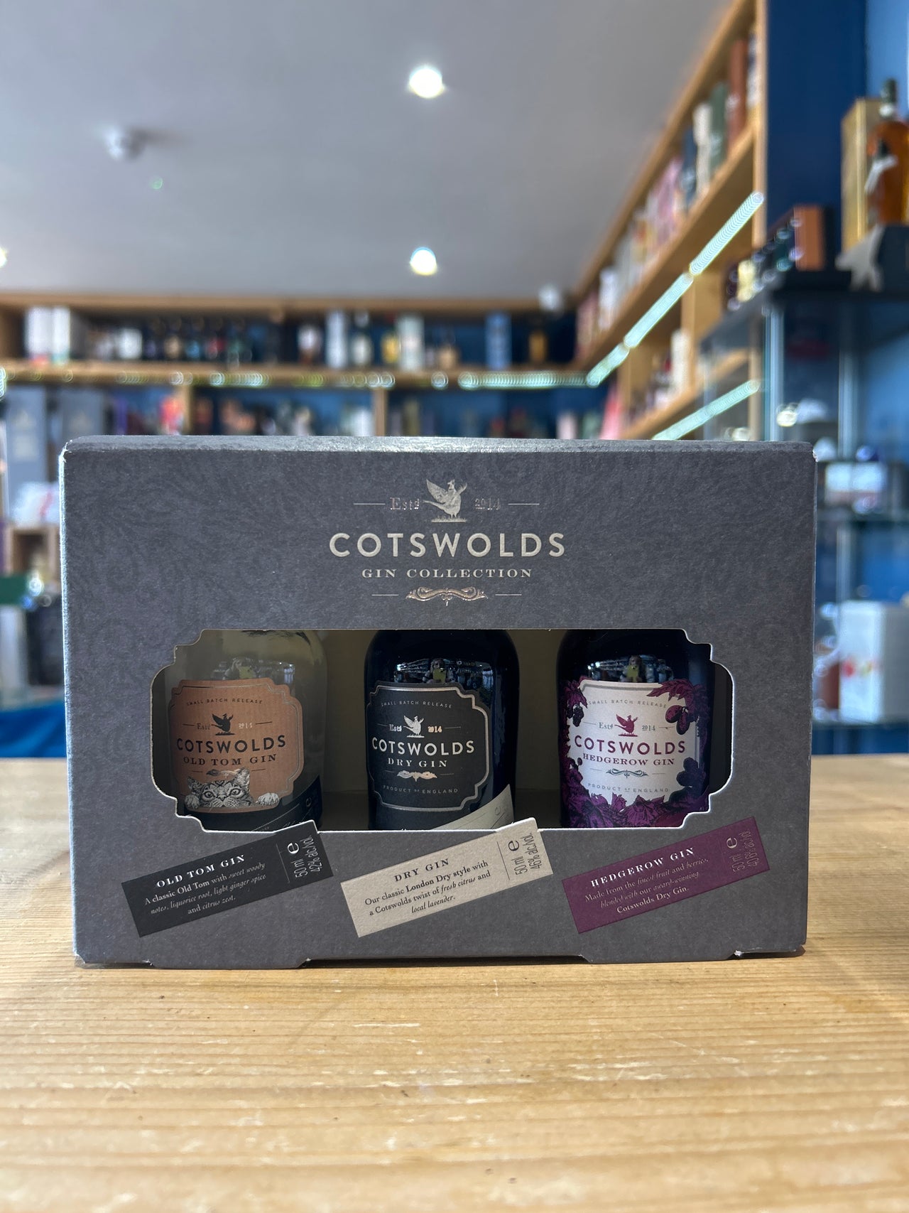 Cotswolds Gin Collection 3 x 5cl