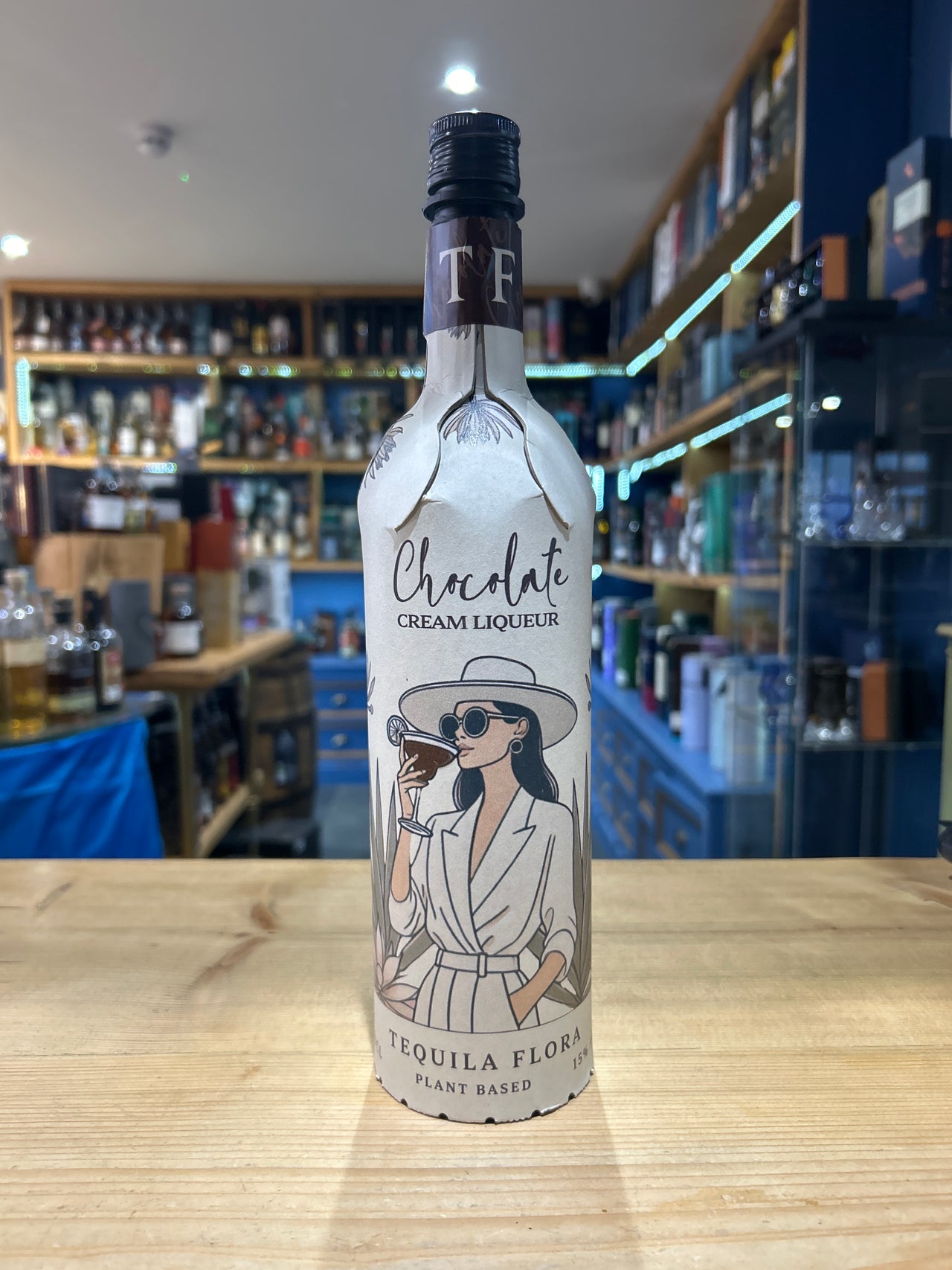 Tequila Flora Plant Based Chocolate Cream Liqueur 70cl 15%