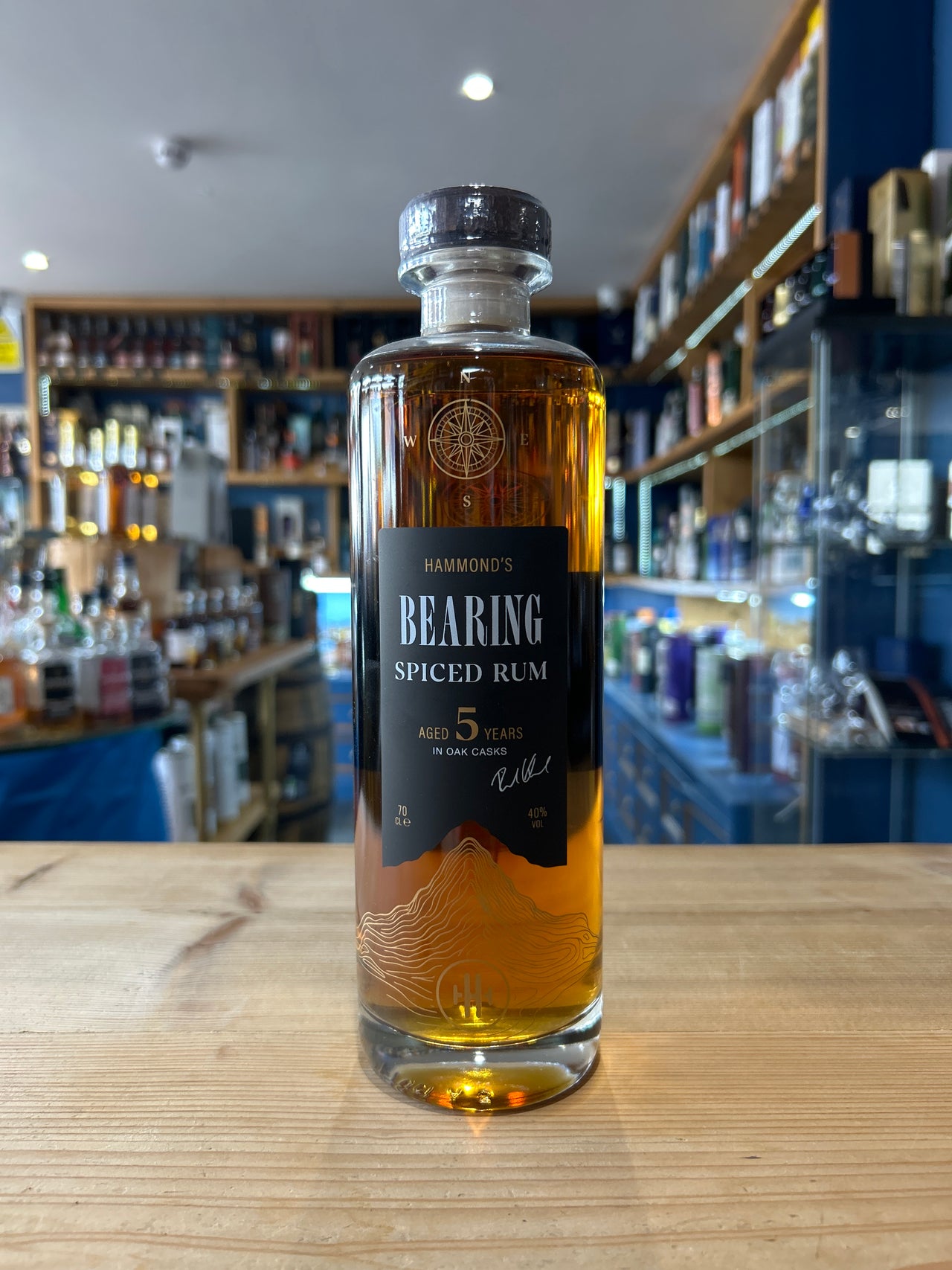 Hammond's Bearing Spiced Rum 70cl 40% (Richard Hammond)