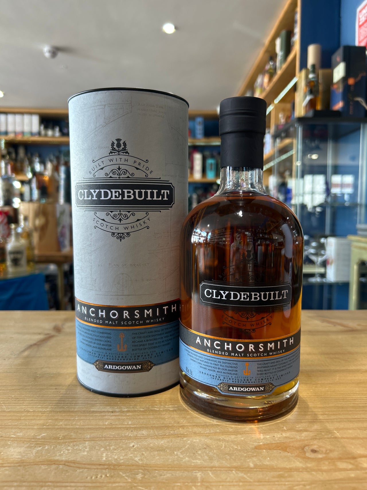 Ardgowan Clydebuilt Anchorsmith Blended Malt Whisky 70cl 46%