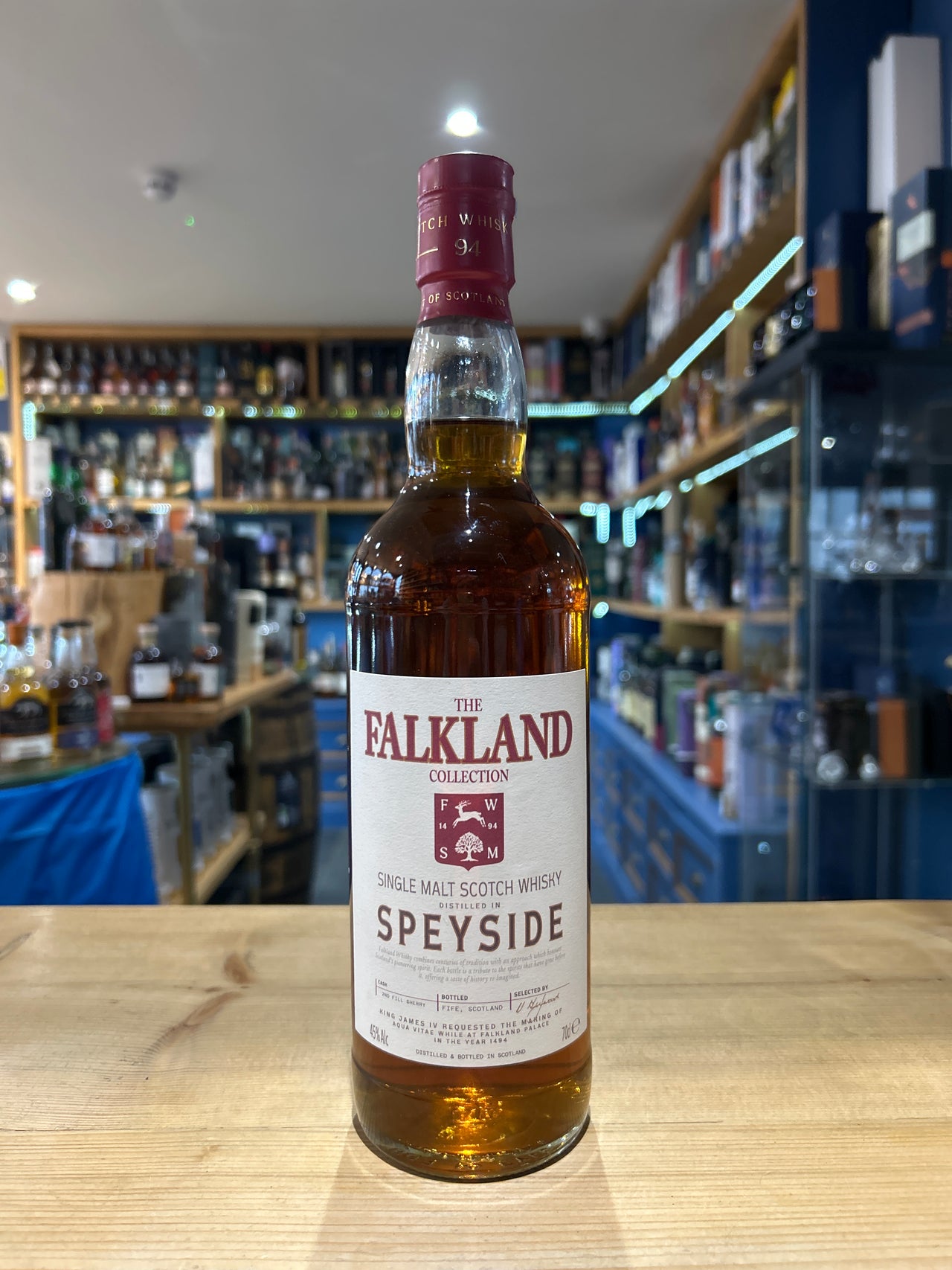 The Falkland Collection Speyside Single Malt Whisky 70cl  45%