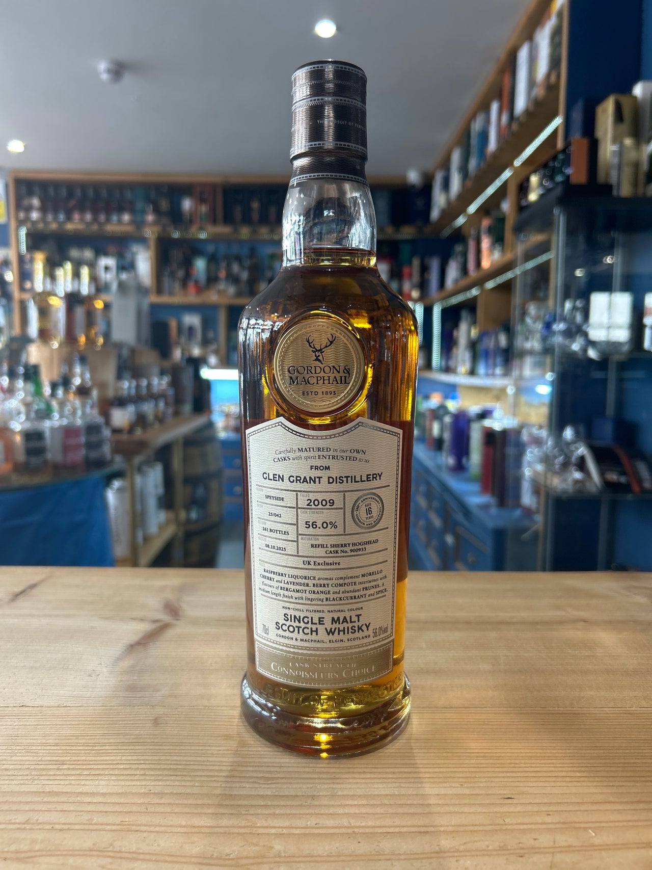 Gordon & MacPhail Connoisseurs Choice Glen Grant 2009 Aged 16 Years 70cl 56.0%
