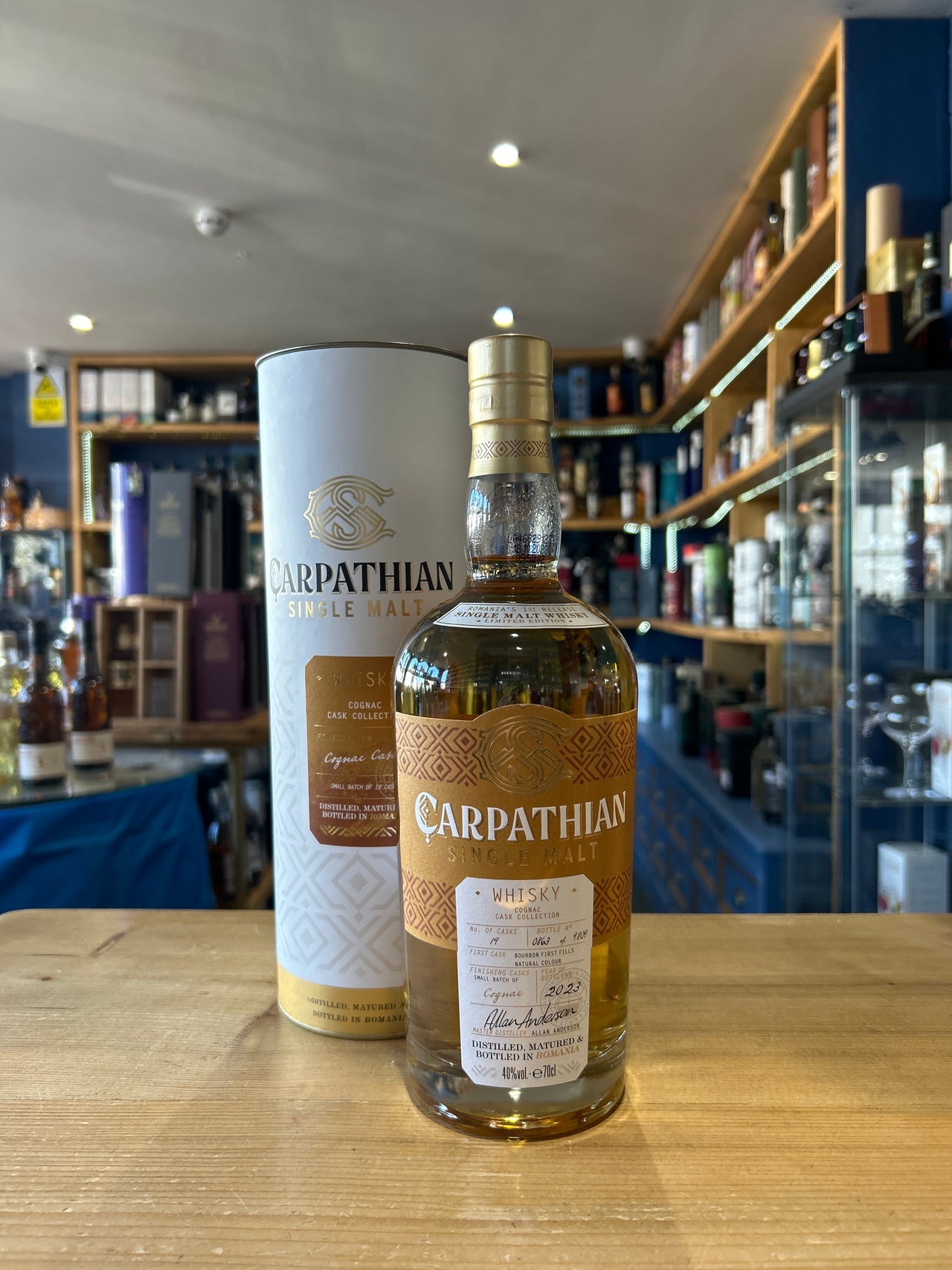 Carpathian Whisky Cognac Cask 70cl 46%
