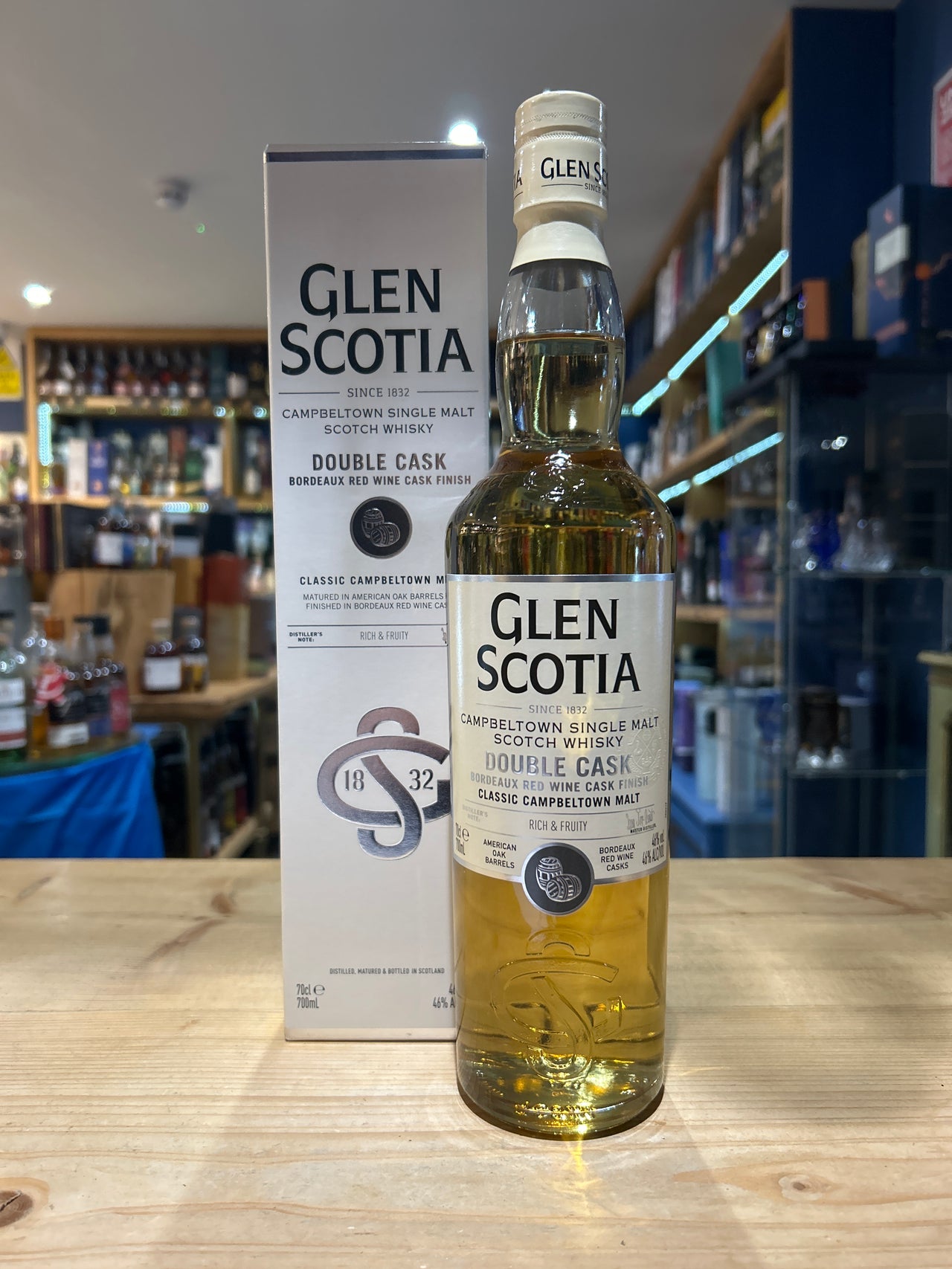 Glen Scotia Double Cask Bordeaux Red Wine Cask Finish 70cl 46%