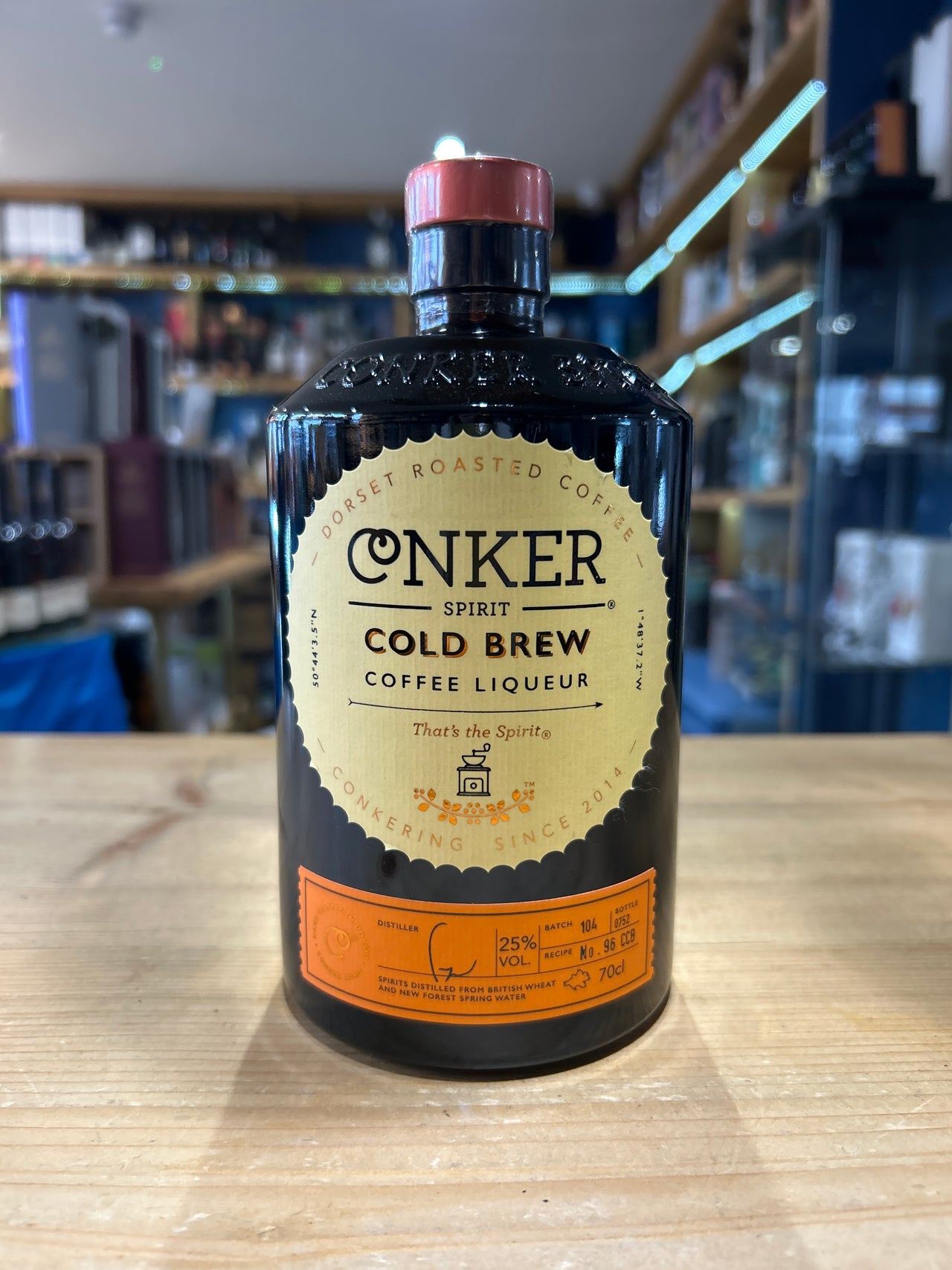 Conker Cold Brew Coffee Liqueur 70cl 25%