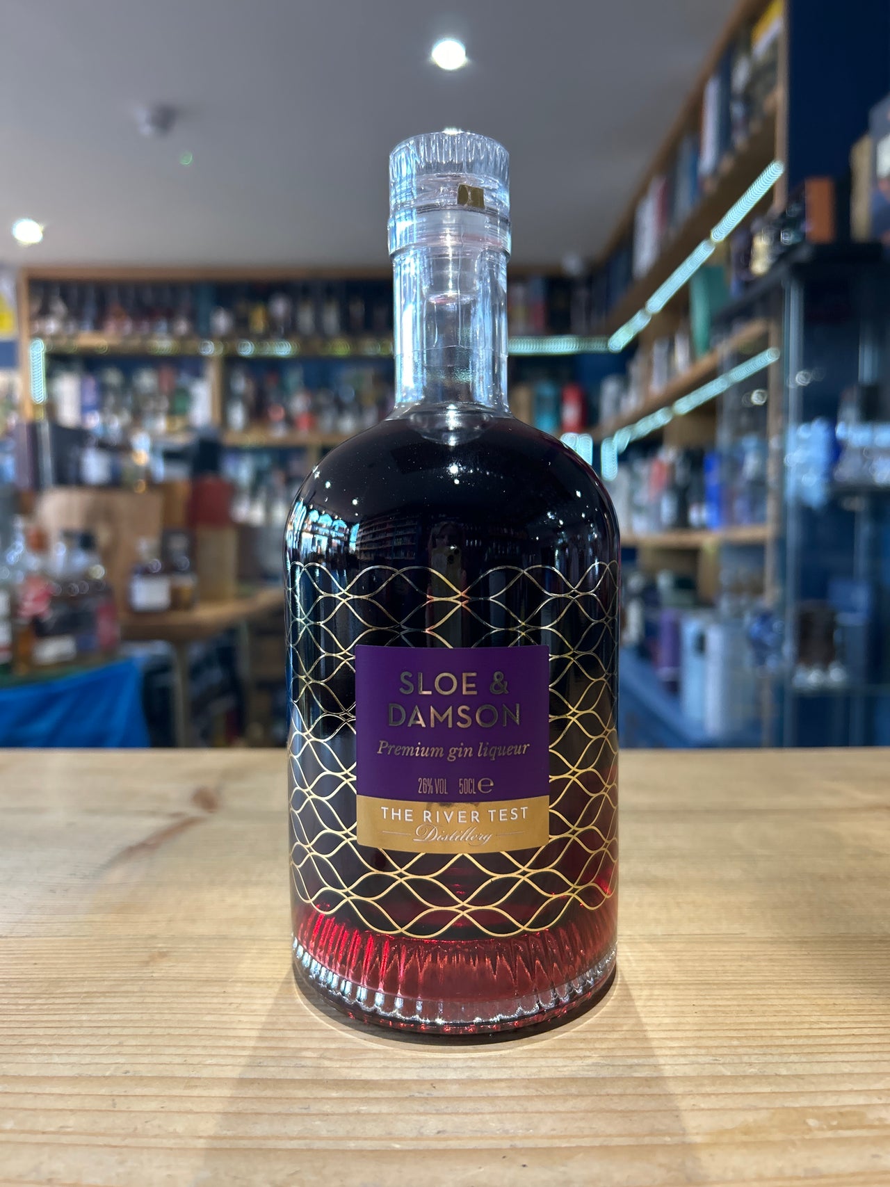 The River Test Distillery Sloe & Damson Gin Liqueur 50cl 26%