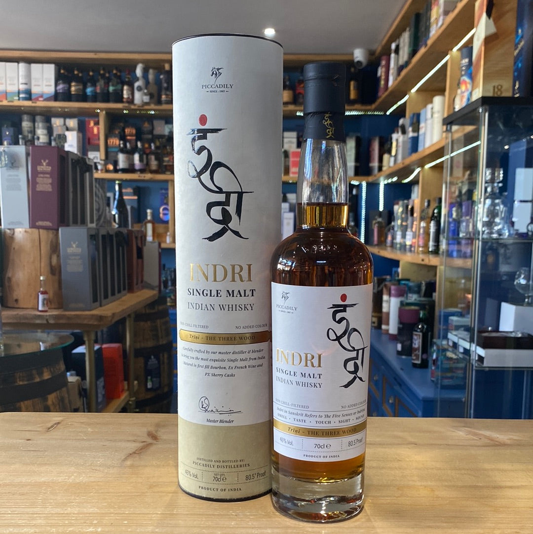 Indri Indian Single Malt Whisky 70cl 46%