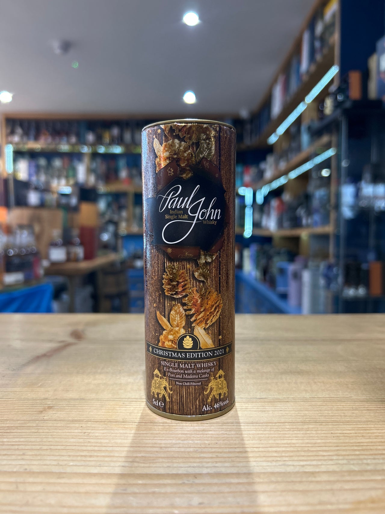 Paul John Christmas Edition 2021 5cl 46%