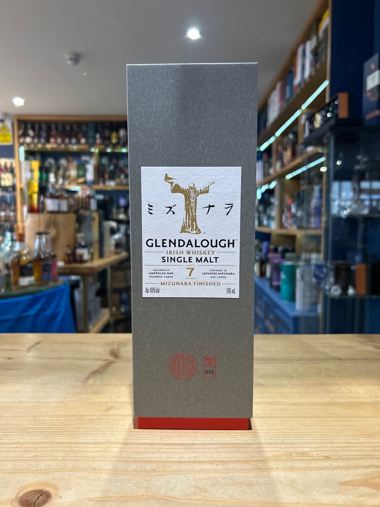Glendalough Aged 7 Years Mizunara Finished Irish Whiskey 70cl 46%