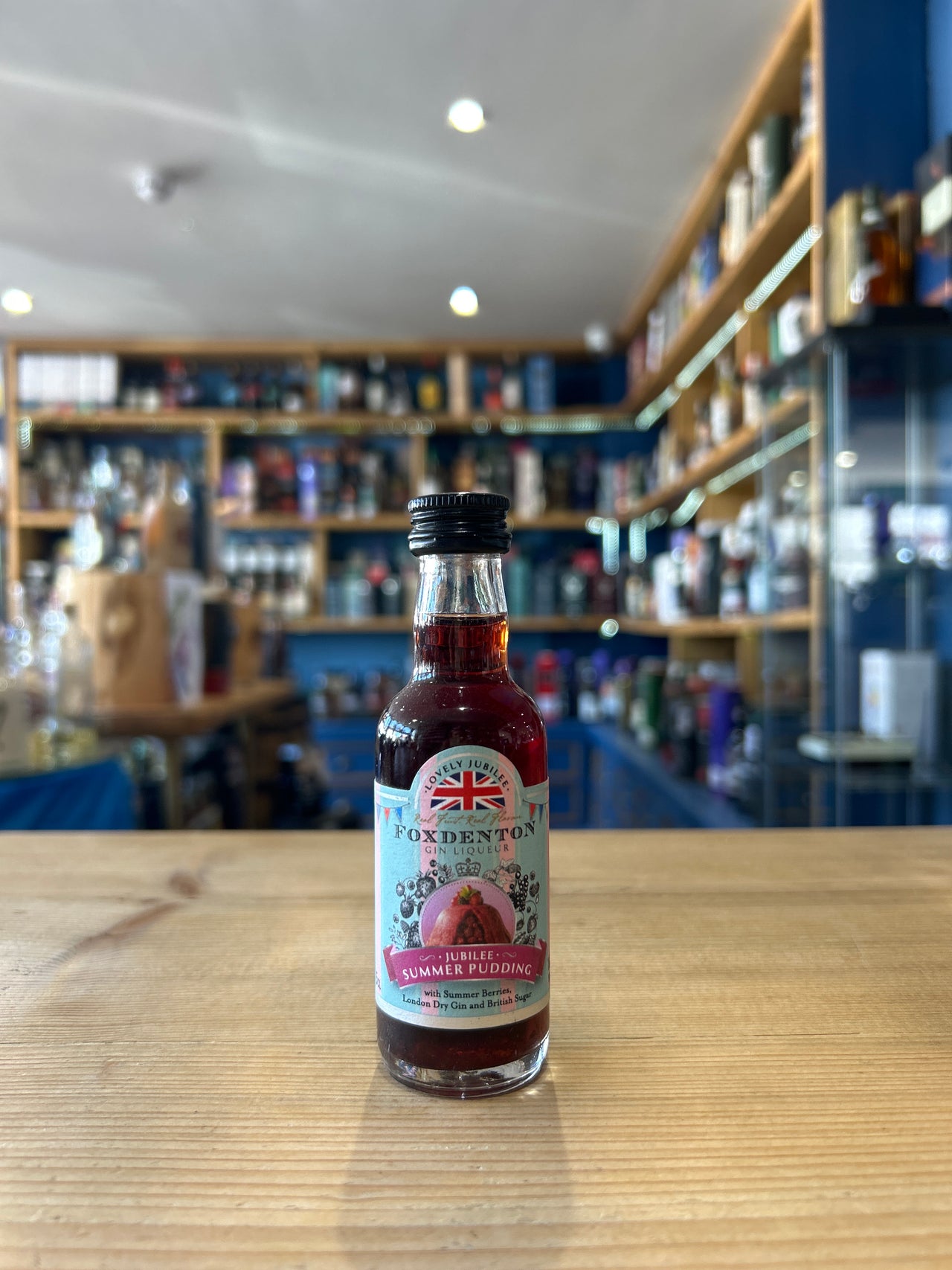 Foxdenton Jubilee Summer Pudding Gin Liqueur 5cl 16.5%