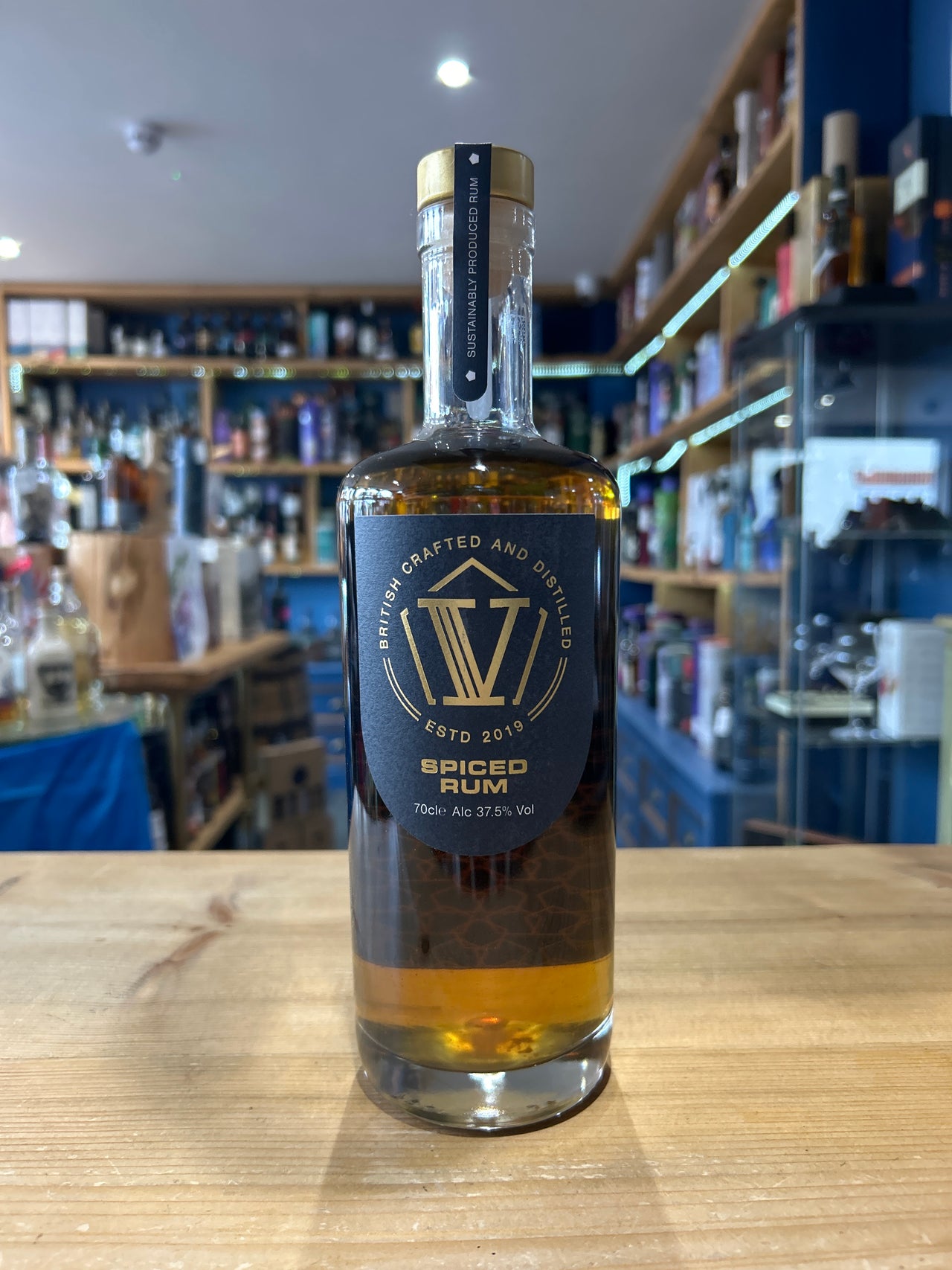 V British Spiced Rum 70cl 37.5%