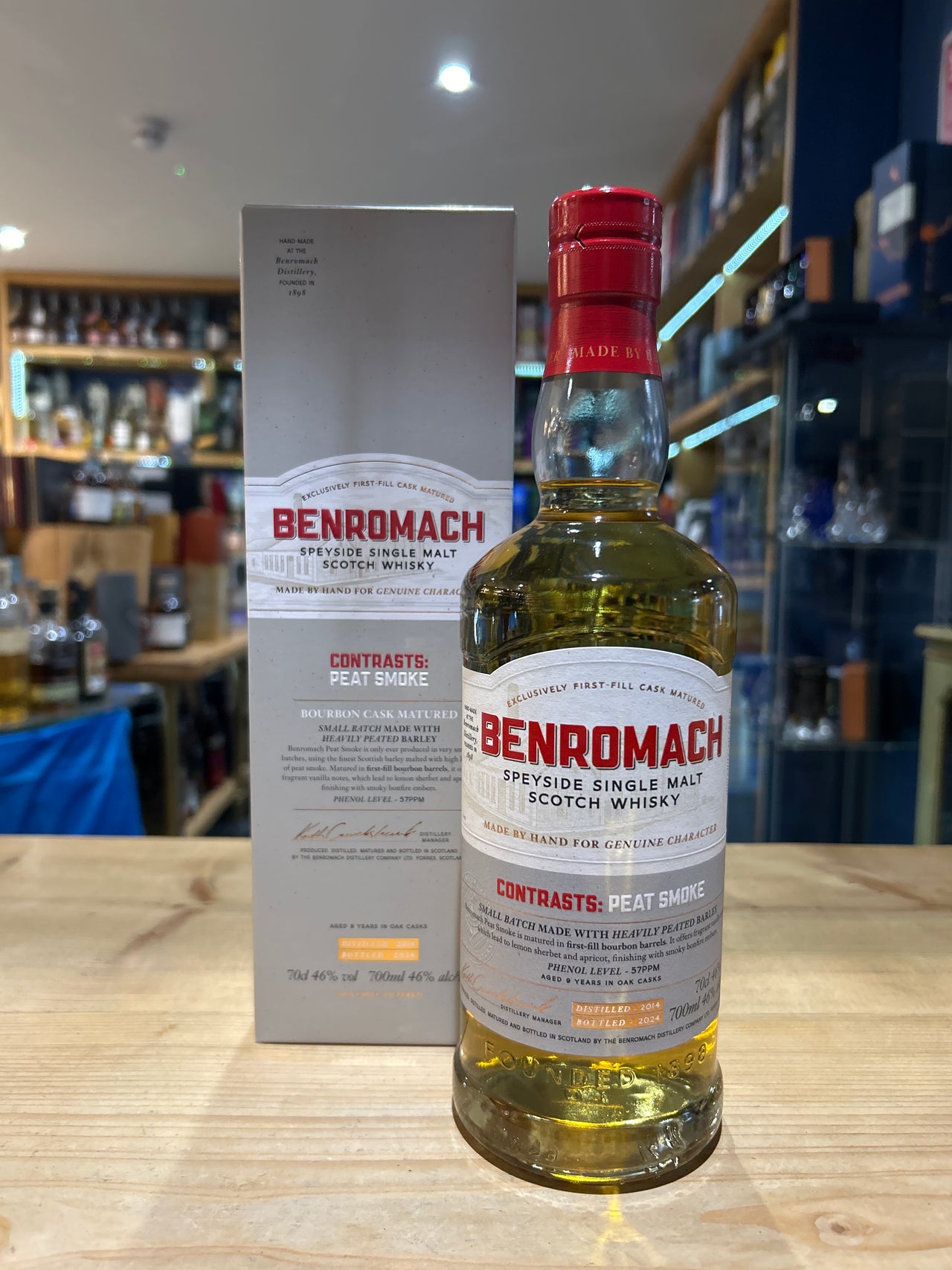 Benromach Contrasts: Peat Smoke Bourbon Cask Matured 70cl 46%