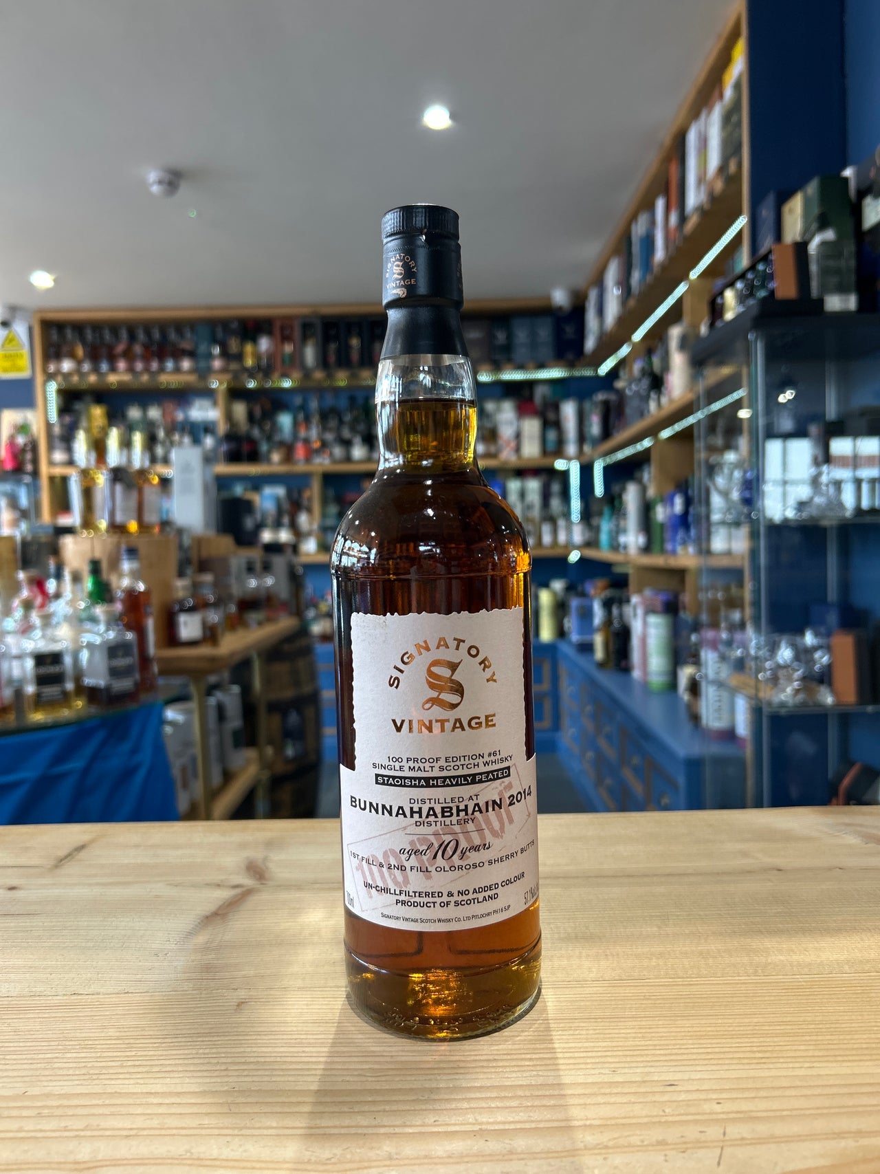 Signatory Vintage Staoisha Heavily Peated Aged 10 Years 70cl 57.1%