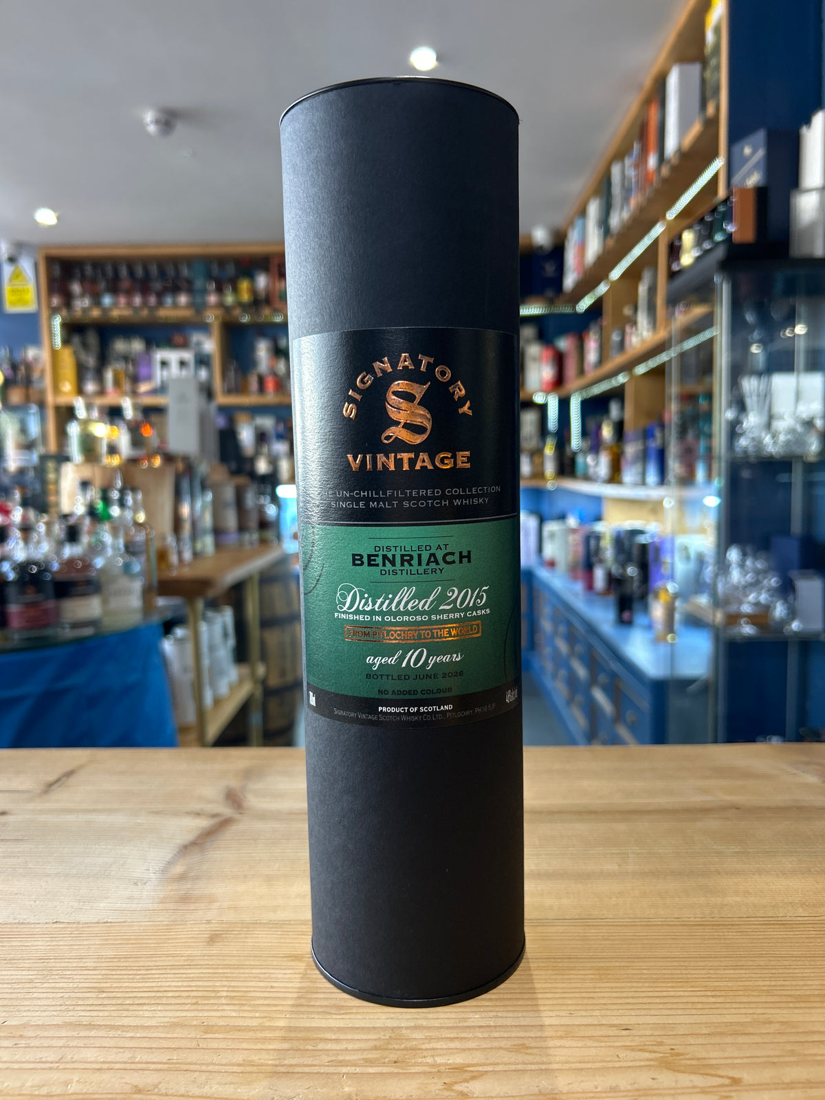 Signatory Vintage UCF Benriach 10 Year Old 70cl 46%