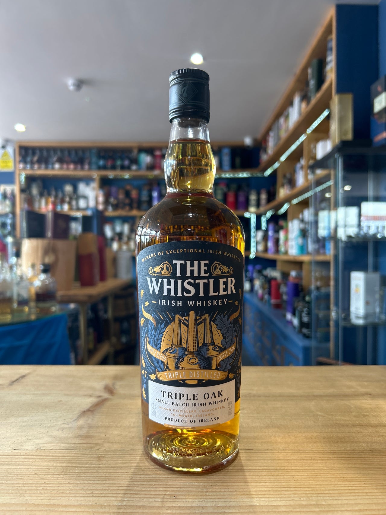 The Whistler Triple Oak Irish Whiskey 70cl 40%