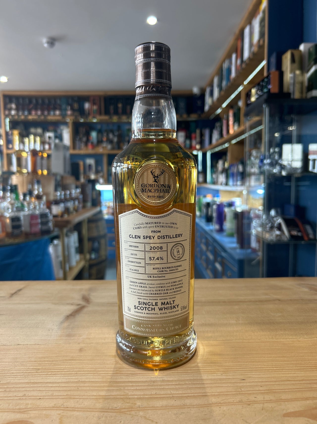 Gordon & MacPhail Connoisseurs Choice Glen Spey 2008 Aged 14 Years 70cl 57.4%