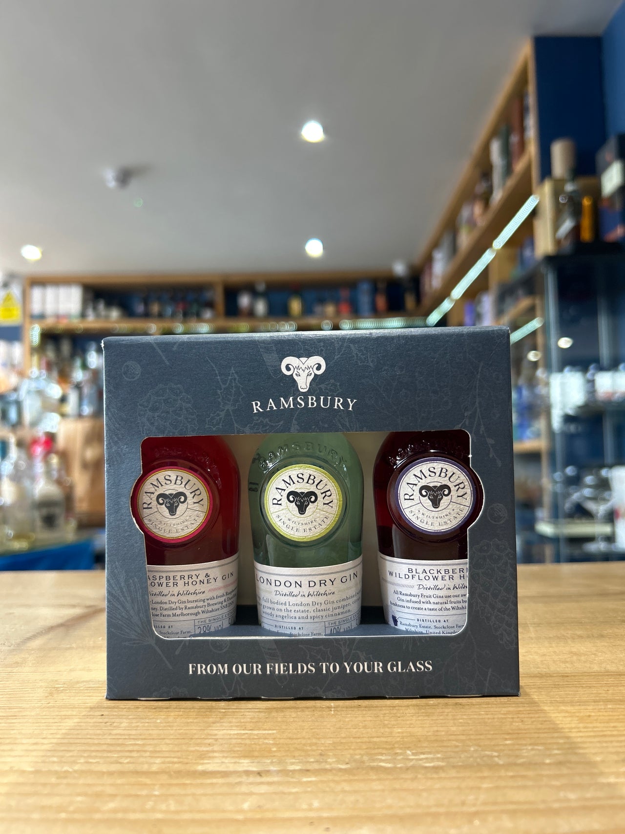 Ramsbury Gin Gift Set 3 x 5cl
