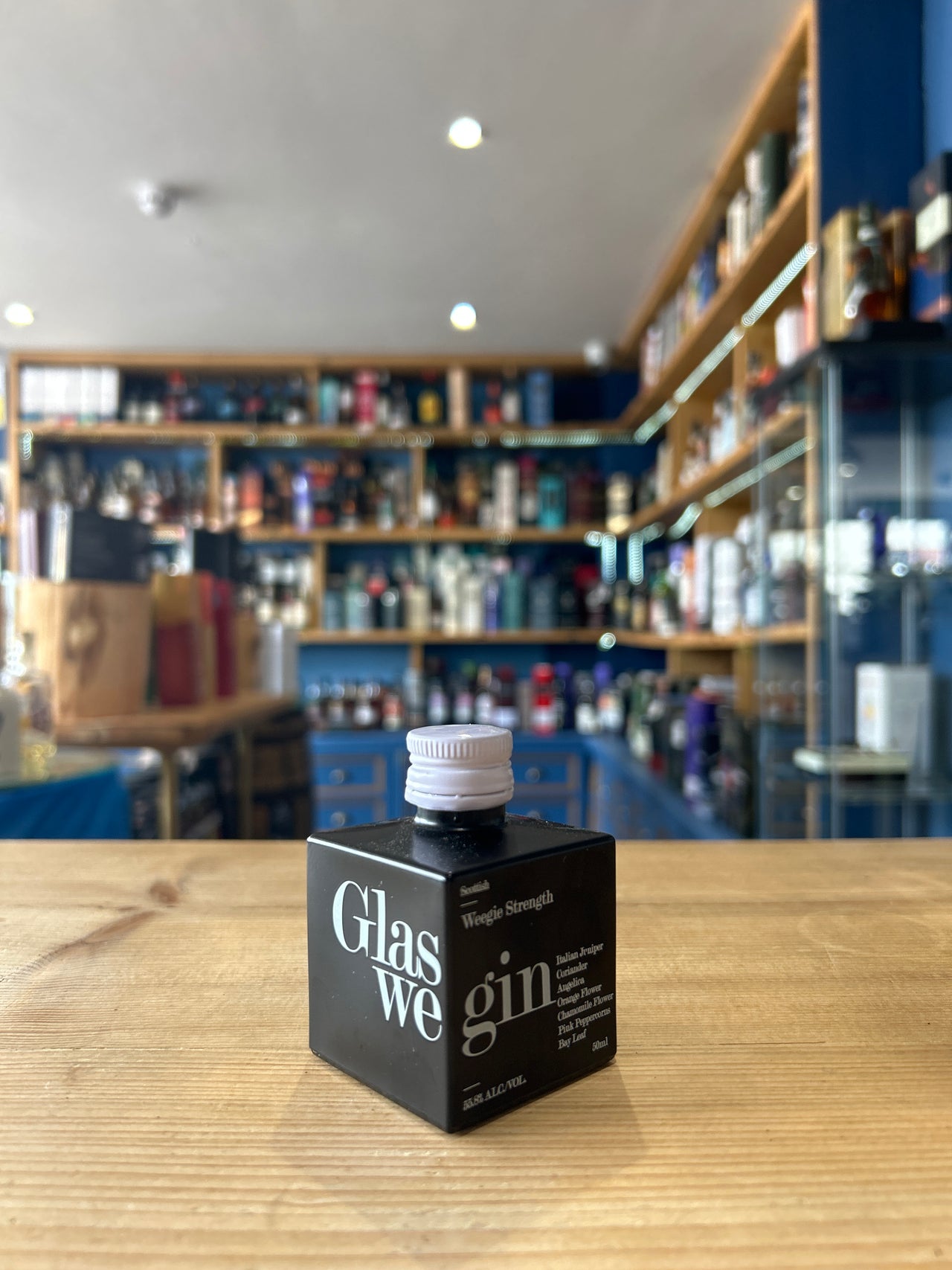 Glaswegin Weegie Strength Gin 5cl 55.8%
