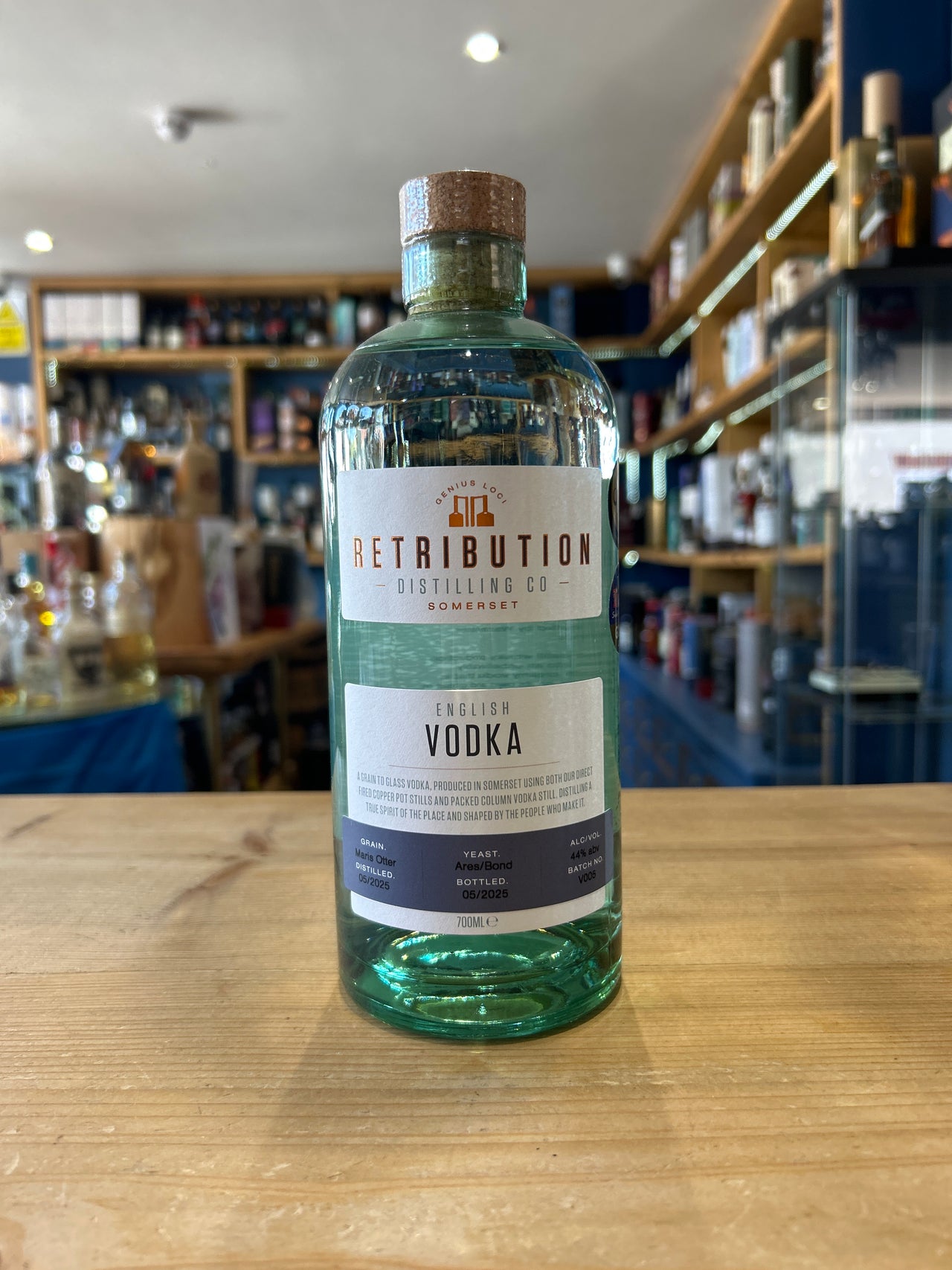 Isla's Bar - Retribution English Vodka 70cl 44%