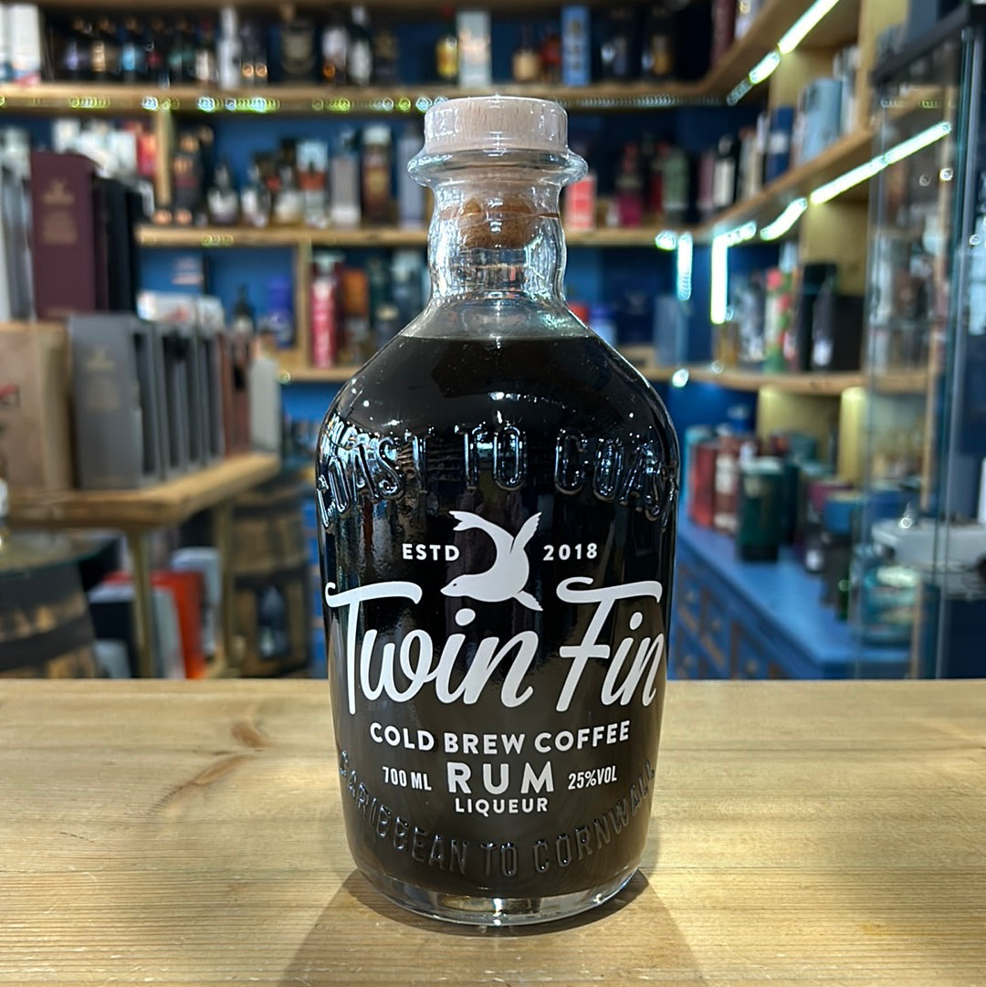 Twin Fin Cold Brew Coffee Rum Liqueur 70cl 25%